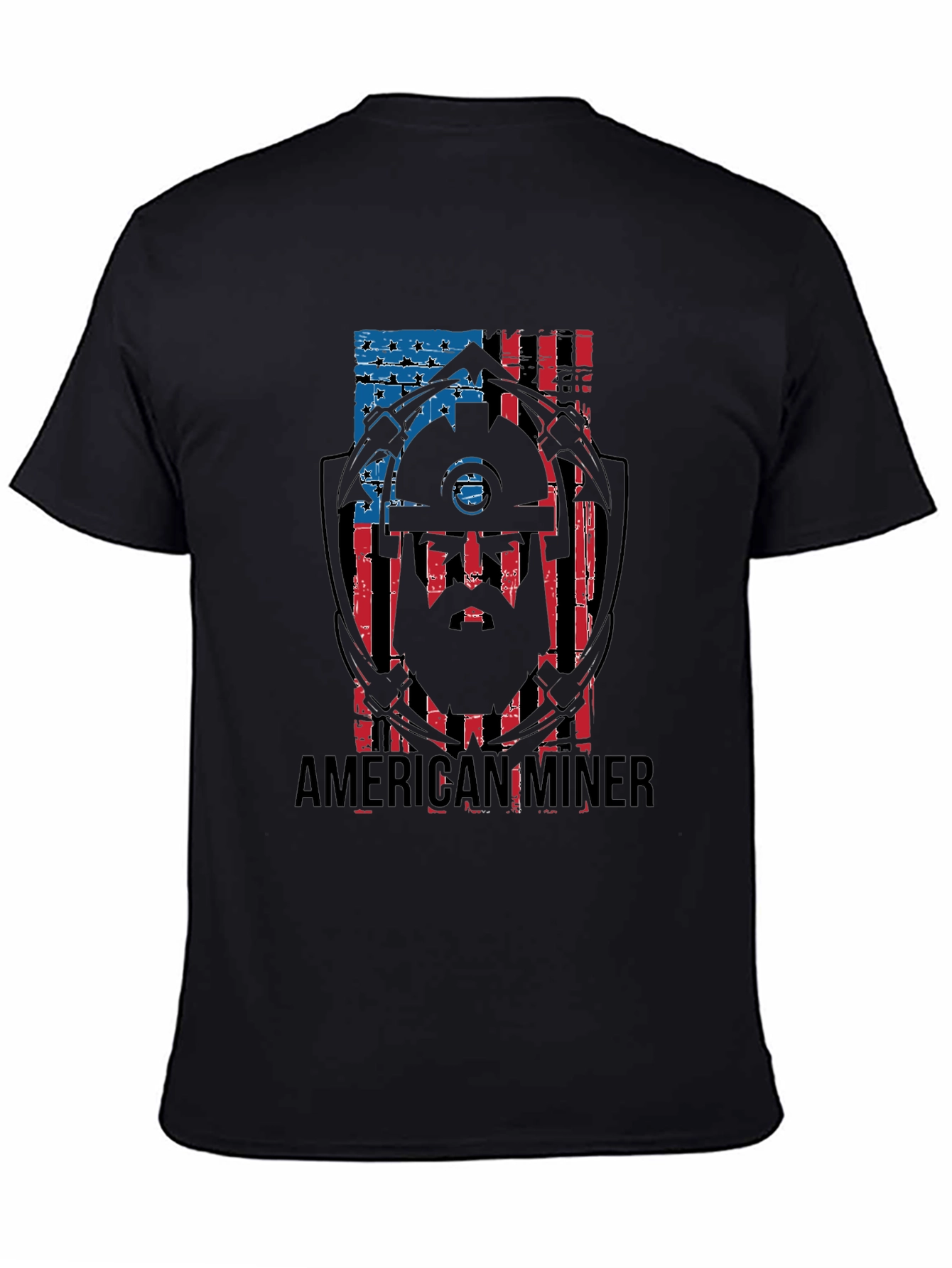 American Miner Patriotic T-Shirt