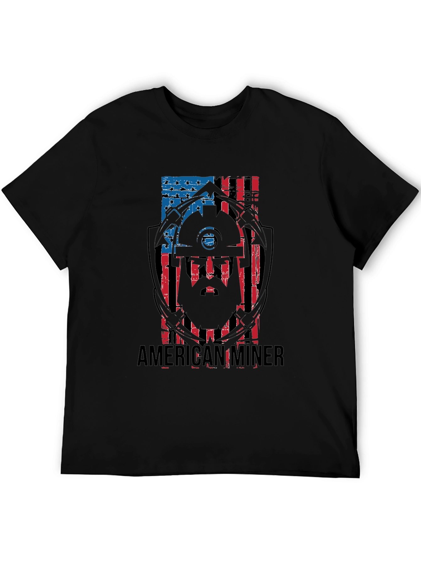 American Miner Patriotic T-Shirt