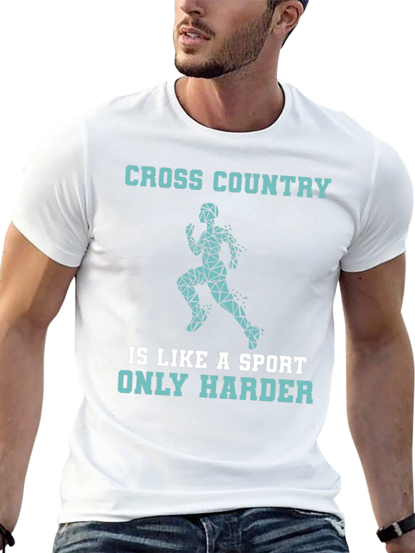 Cross Country Runner Graphic T-Shirt