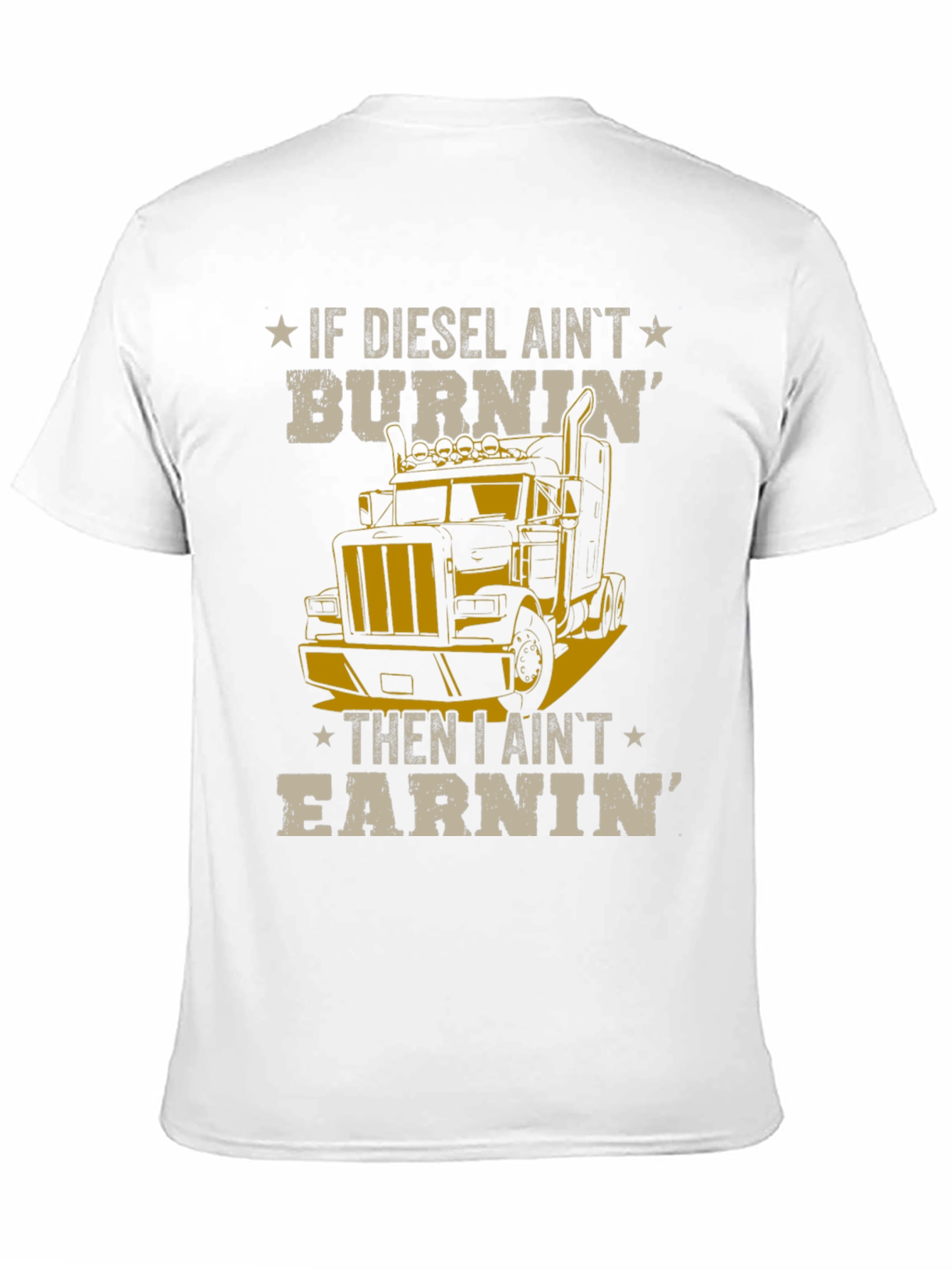 Diesel Burnin Trucker T-Shirt