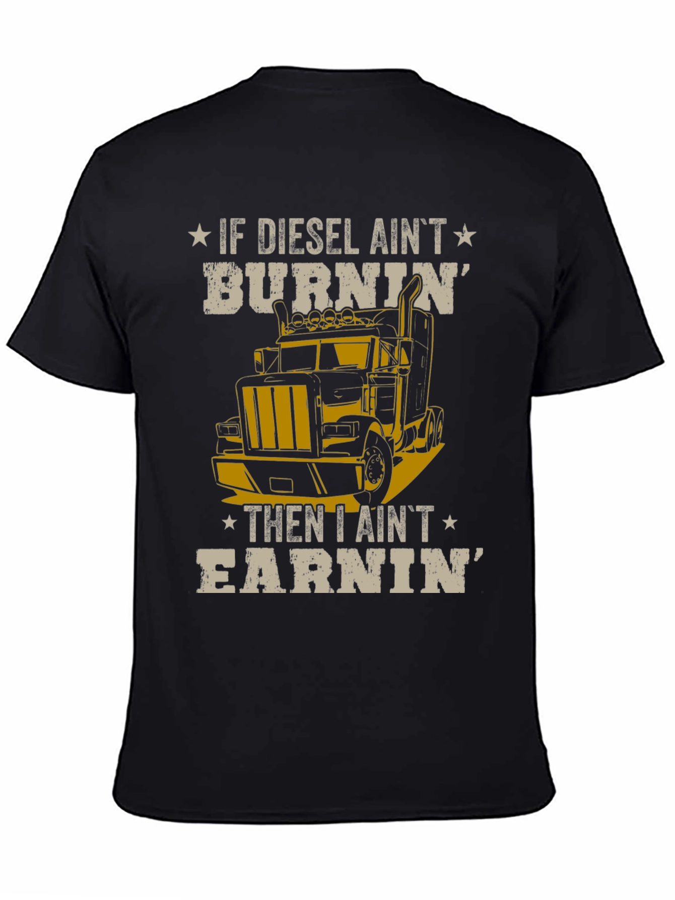 Diesel Burnin Trucker T-Shirt