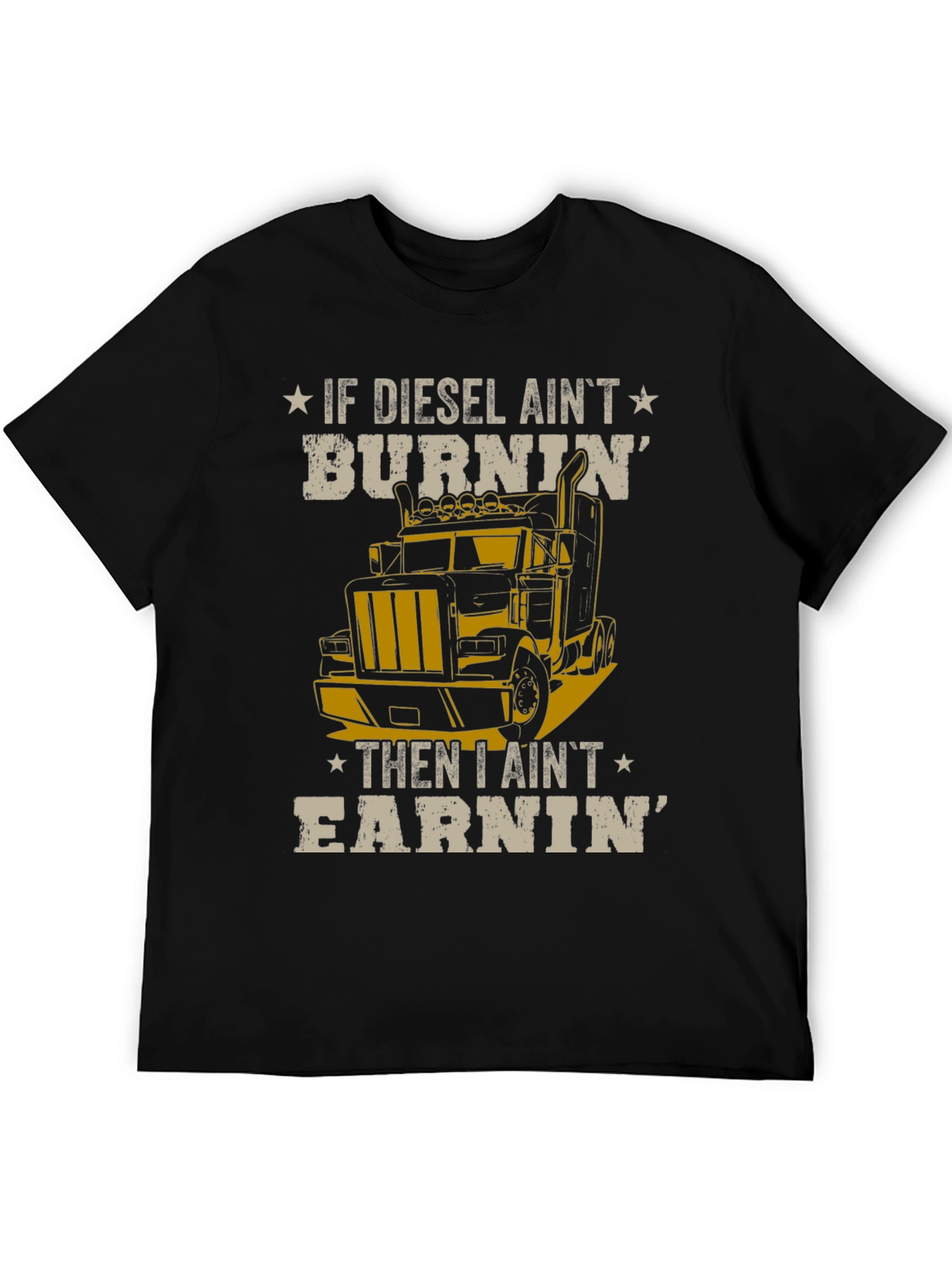 Diesel Burnin Trucker T-Shirt