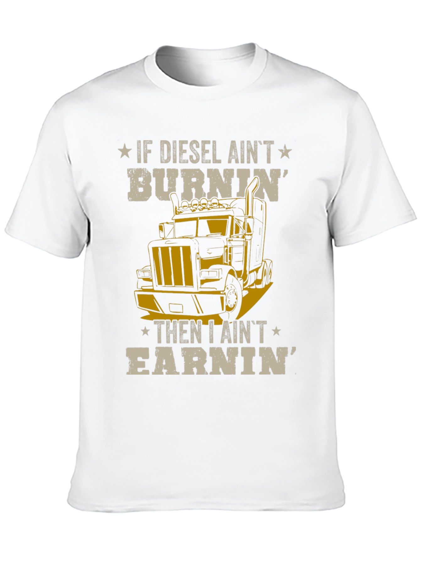 Diesel Burnin Trucker T-Shirt
