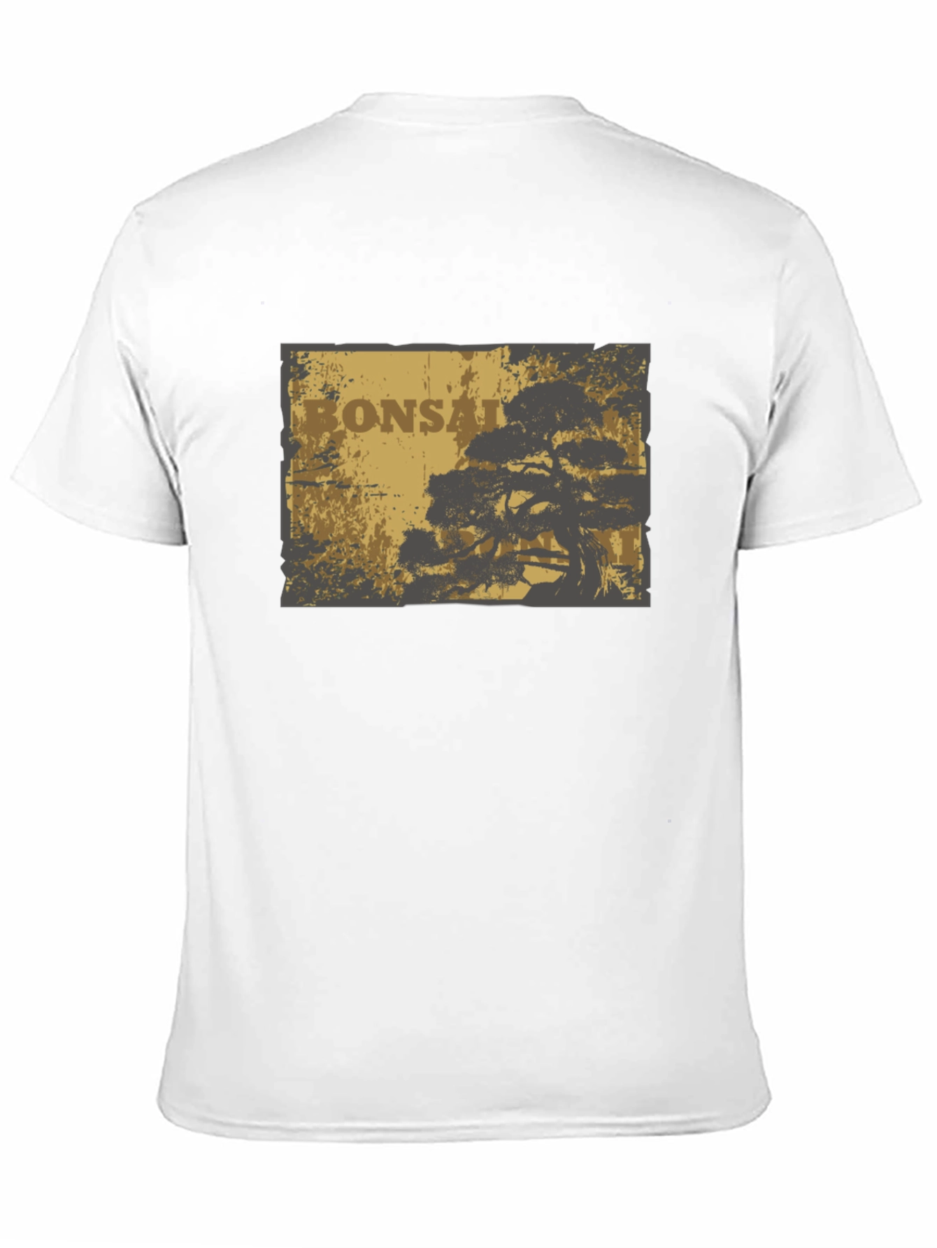 Bonsai Tree Graphic T-Shirt - Casual Style