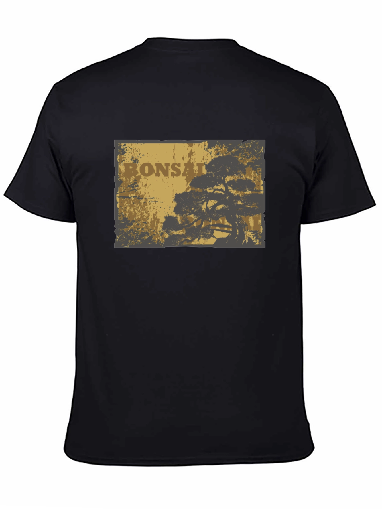 Bonsai Tree Graphic T-Shirt - Casual Style