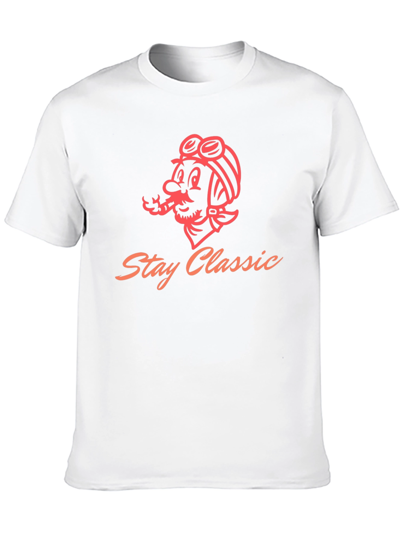 Stay Classic Graphic T-Shirt - Black