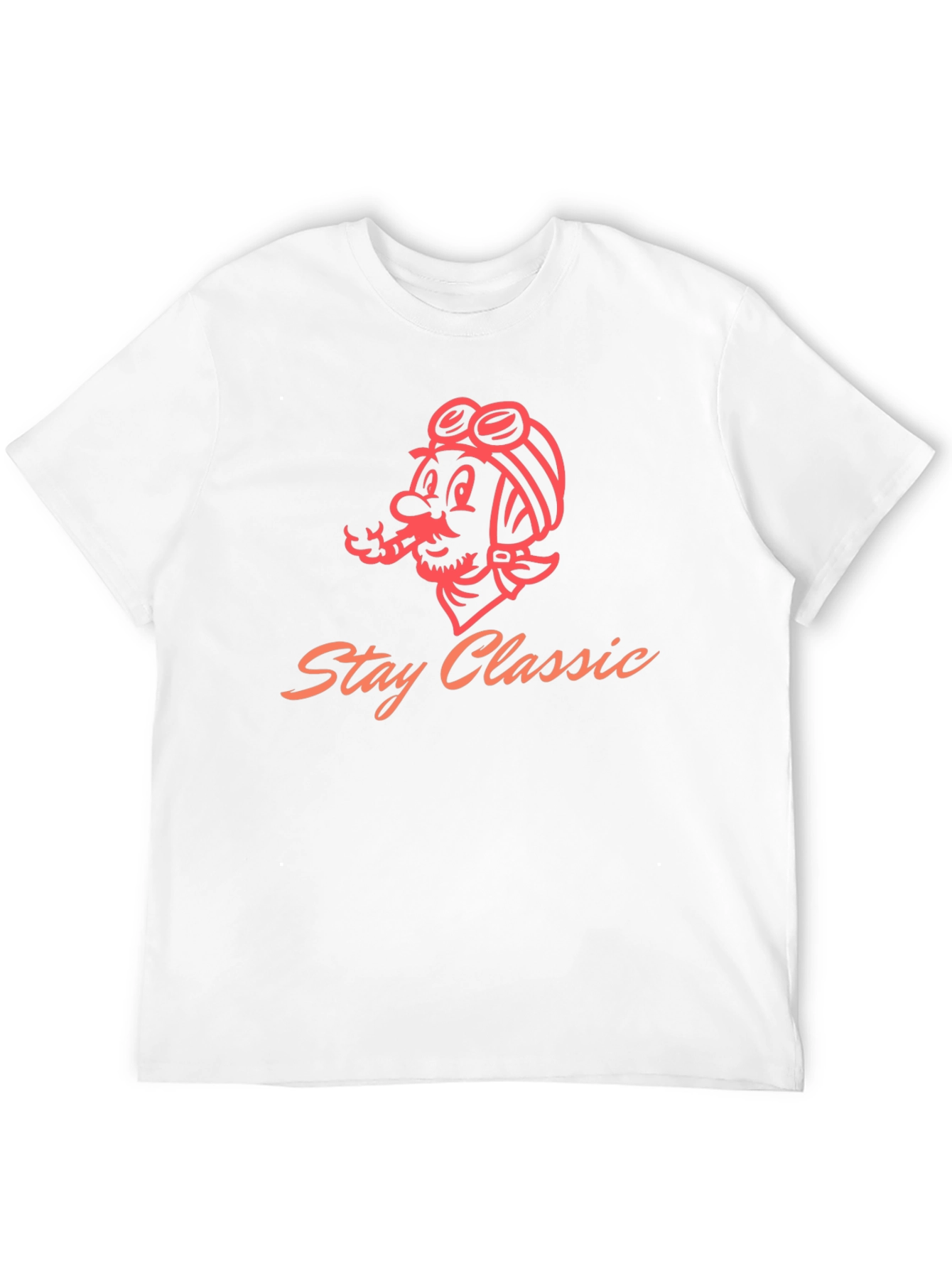 Stay Classic Graphic T-Shirt - Black