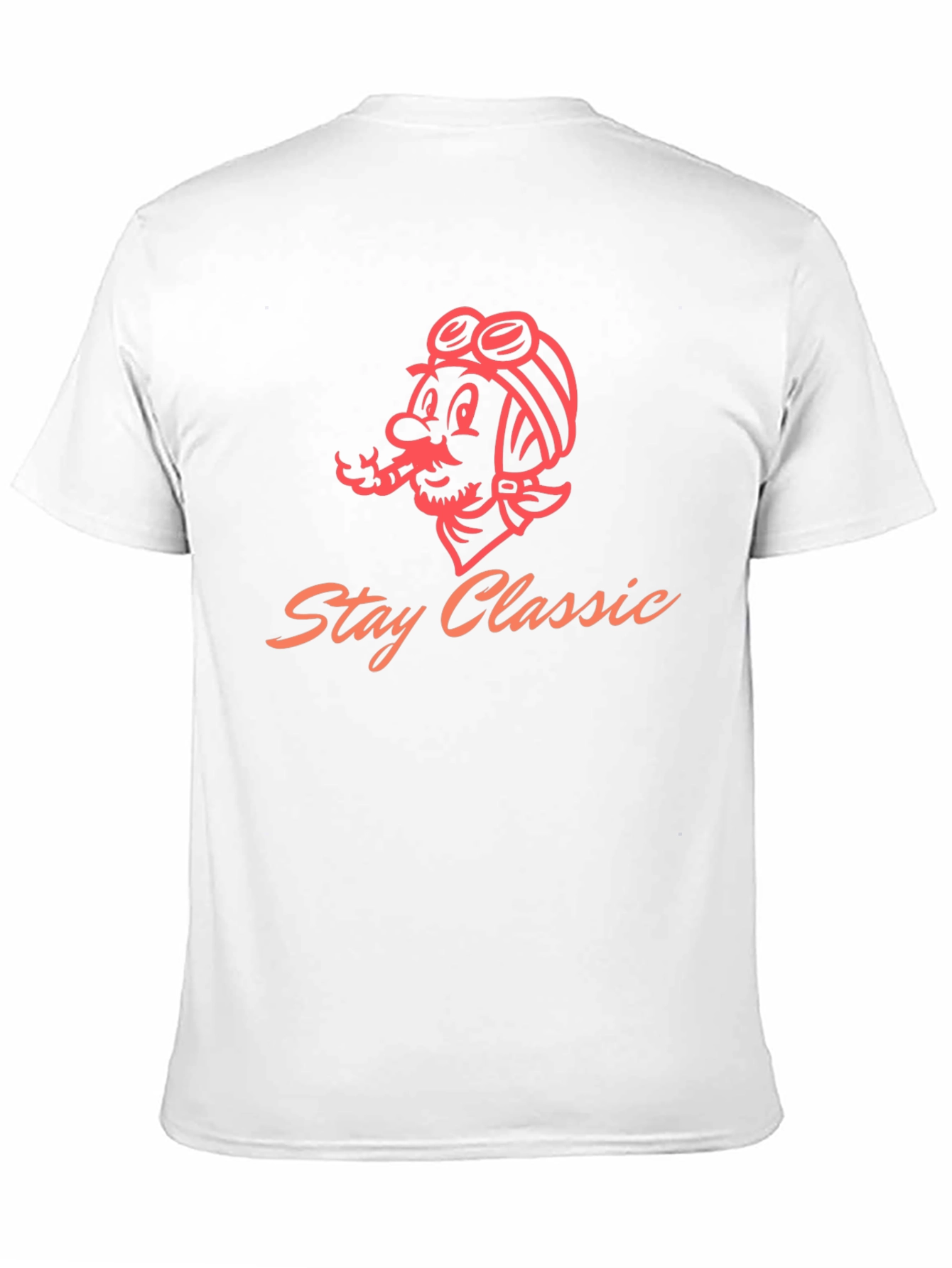 Stay Classic Graphic T-Shirt - Black