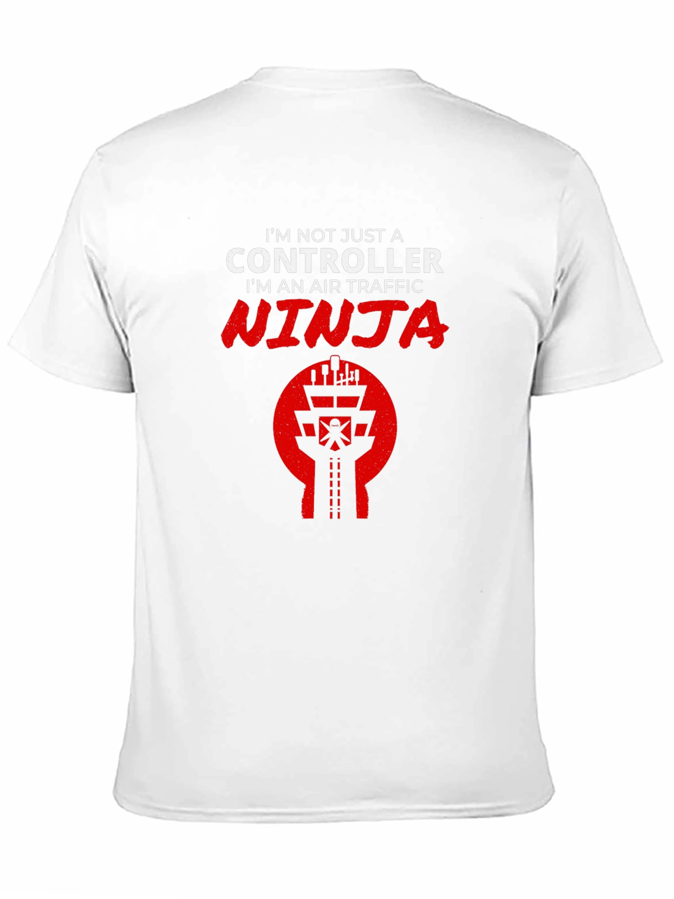 Air Traffic Controller Ninja Graphic T-Shirt
