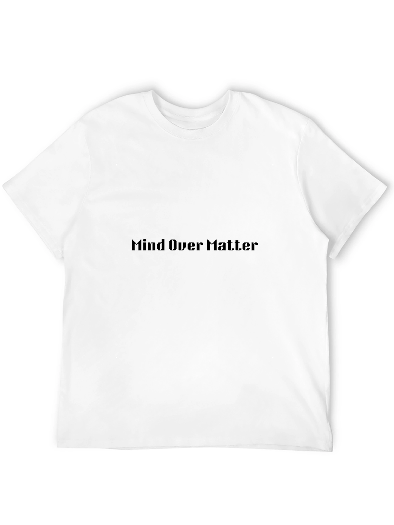 Mind Over Matter Black T-Shirt - Premium Cotton