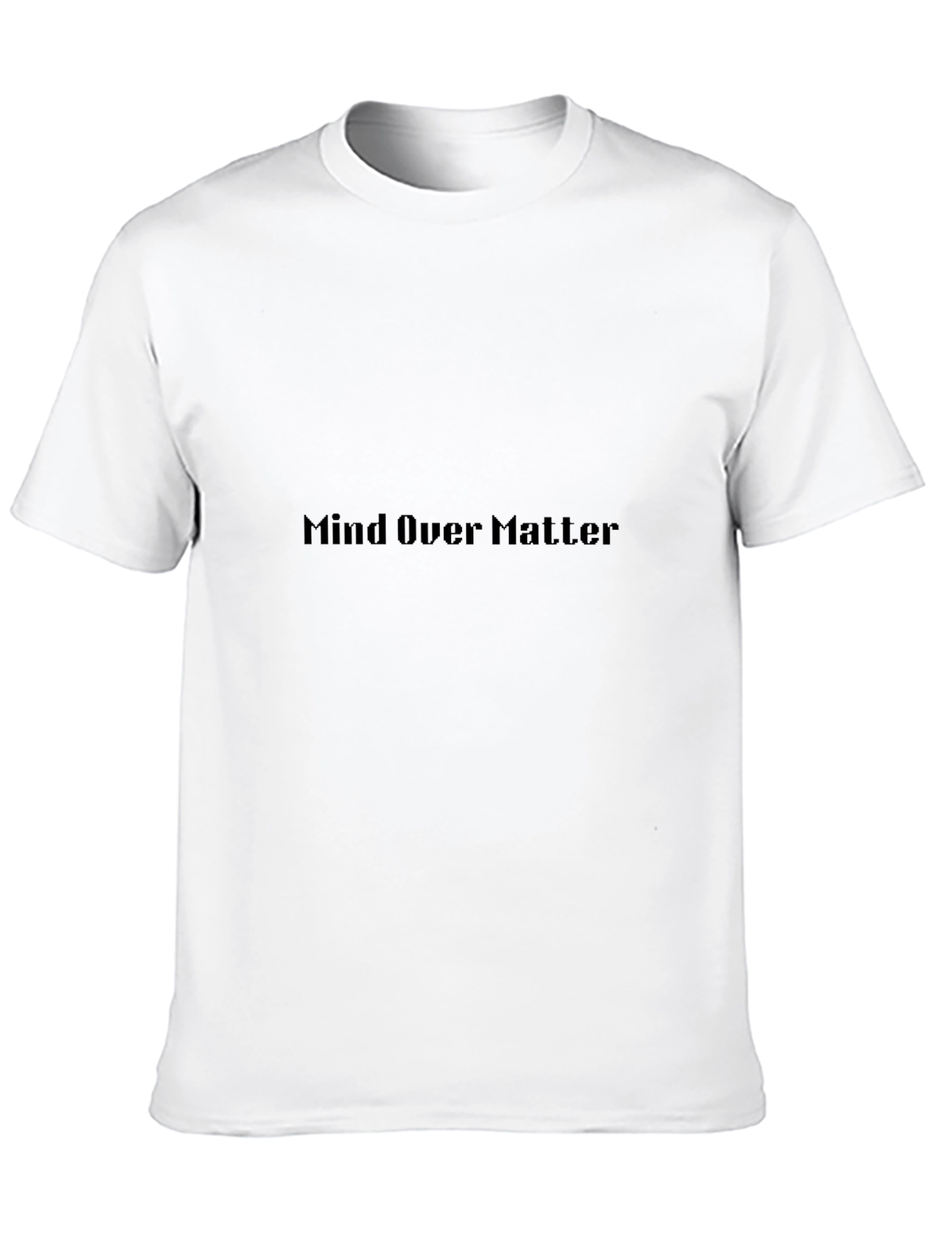 Mind Over Matter Black T-Shirt - Premium Cotton