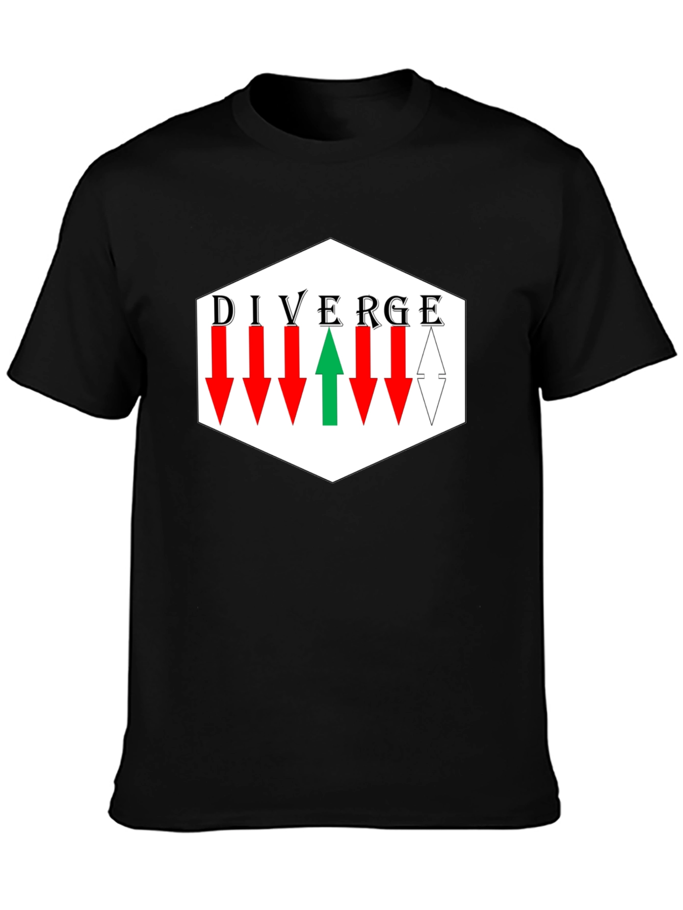 Diverge T-Shirt - Bold Statement Tee