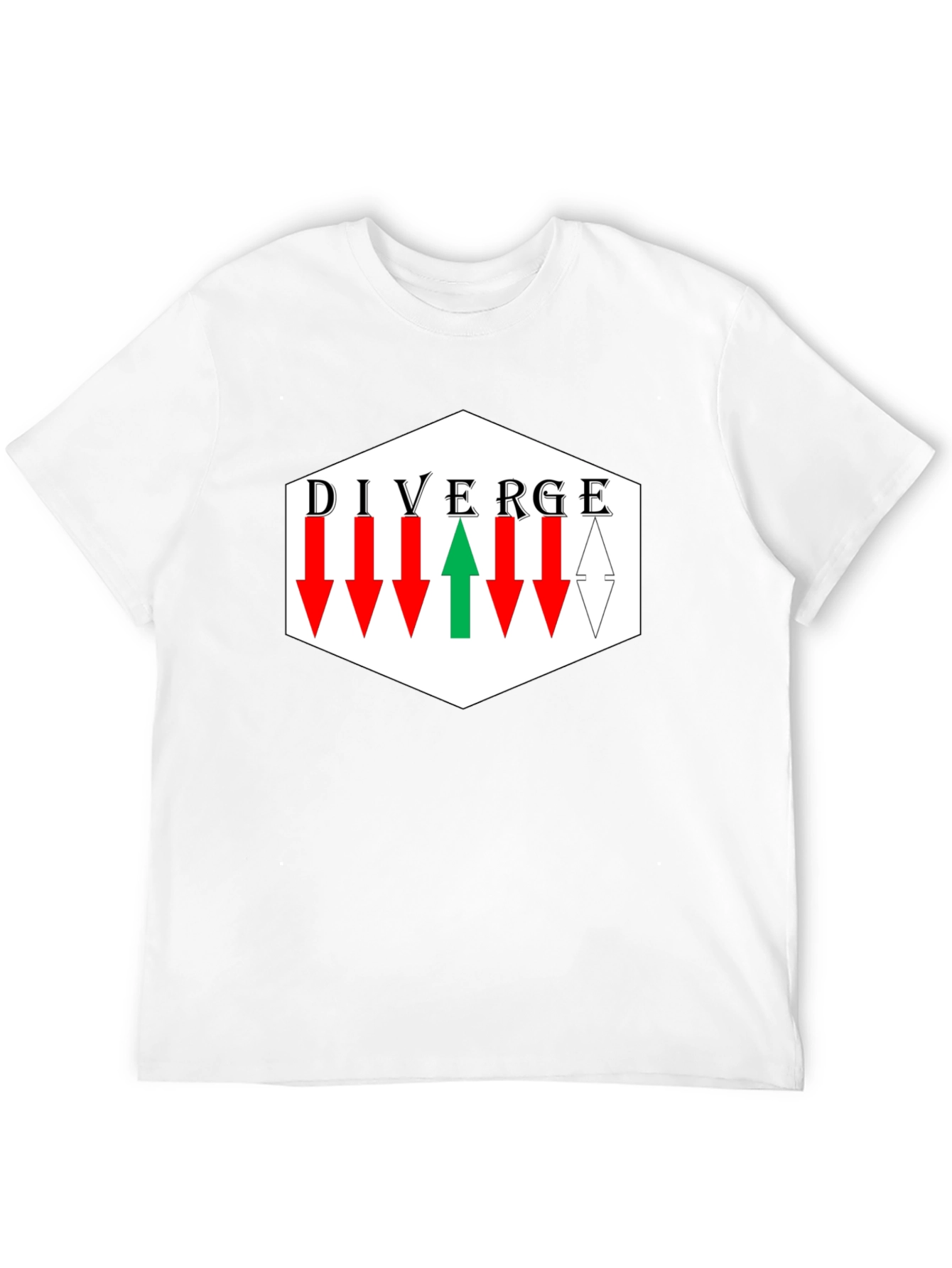 Diverge T-Shirt - Bold Statement Tee