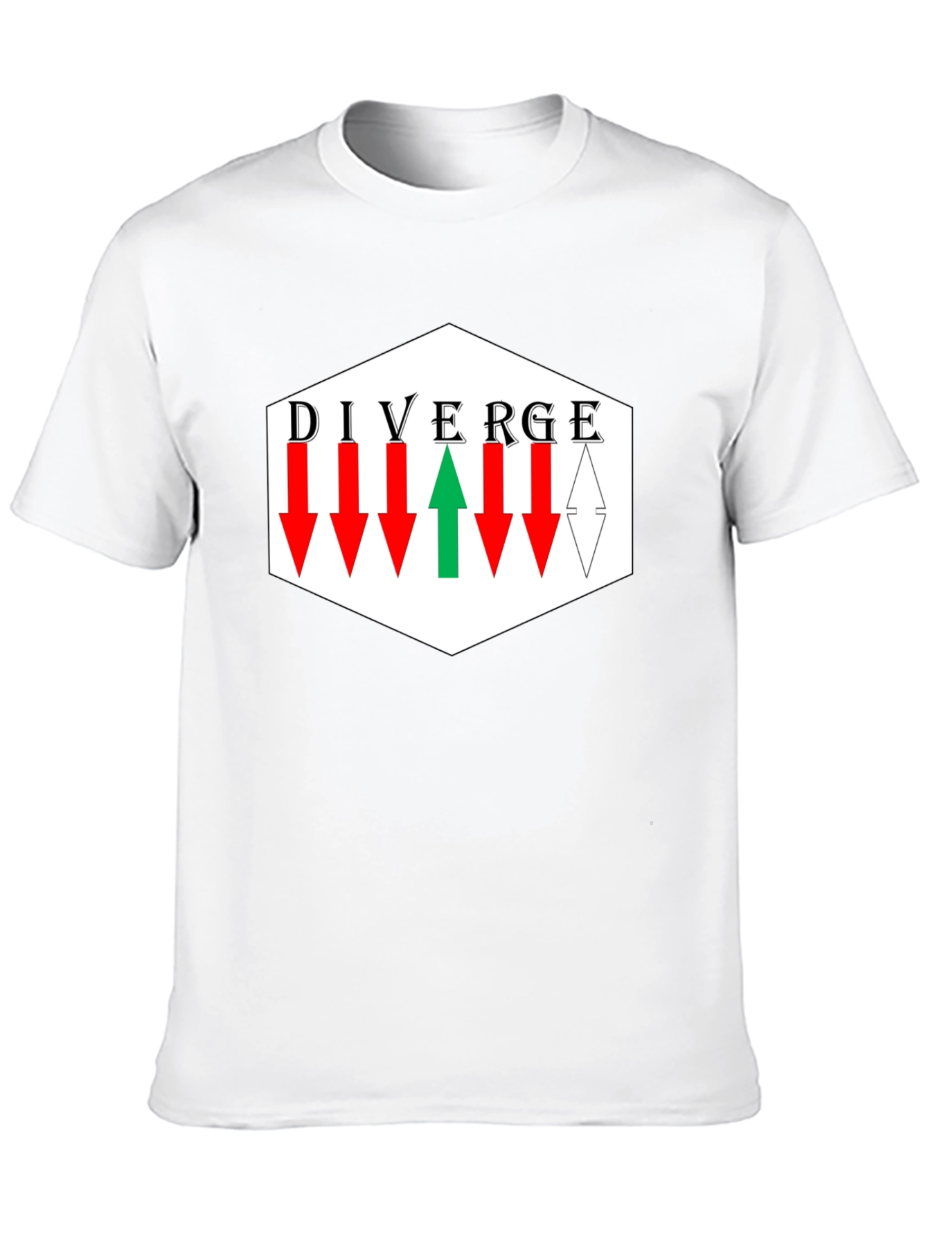 Diverge T-Shirt - Bold Statement Tee