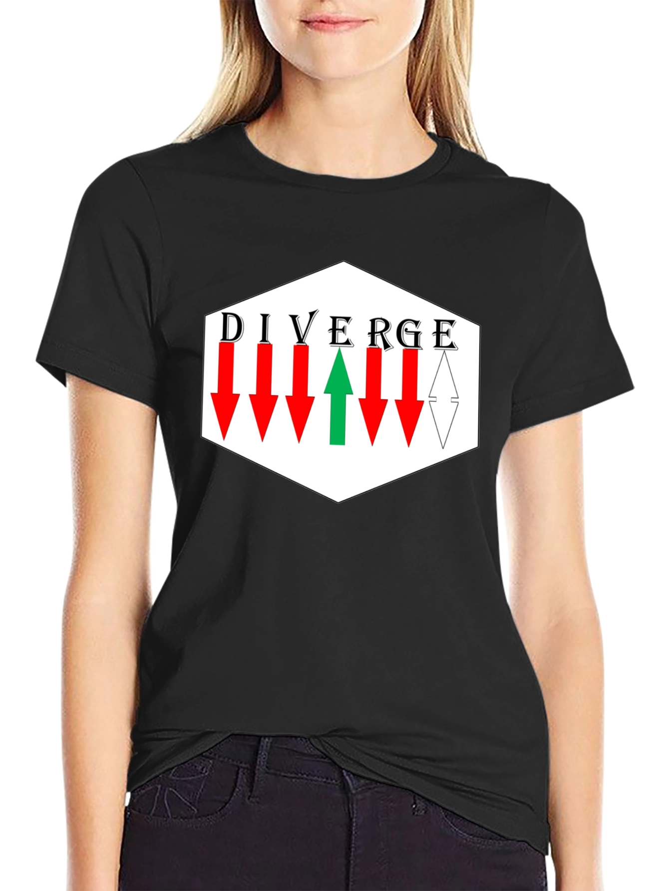 Diverge T-Shirt - Bold Statement Tee
