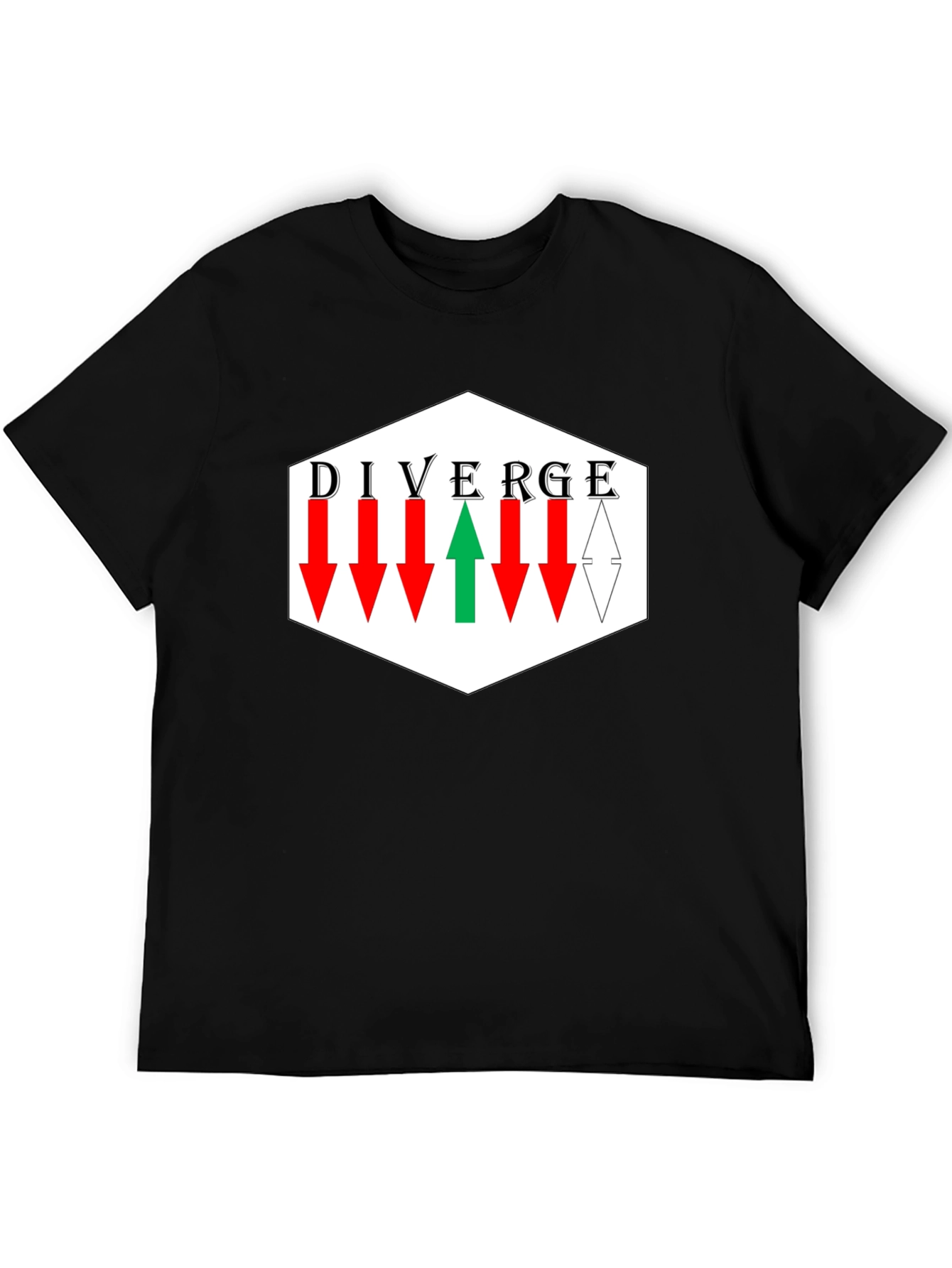 Diverge T-Shirt - Bold Statement Tee