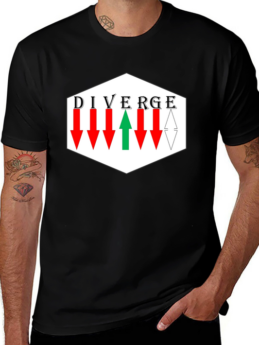 Diverge T-Shirt - Bold Statement Tee