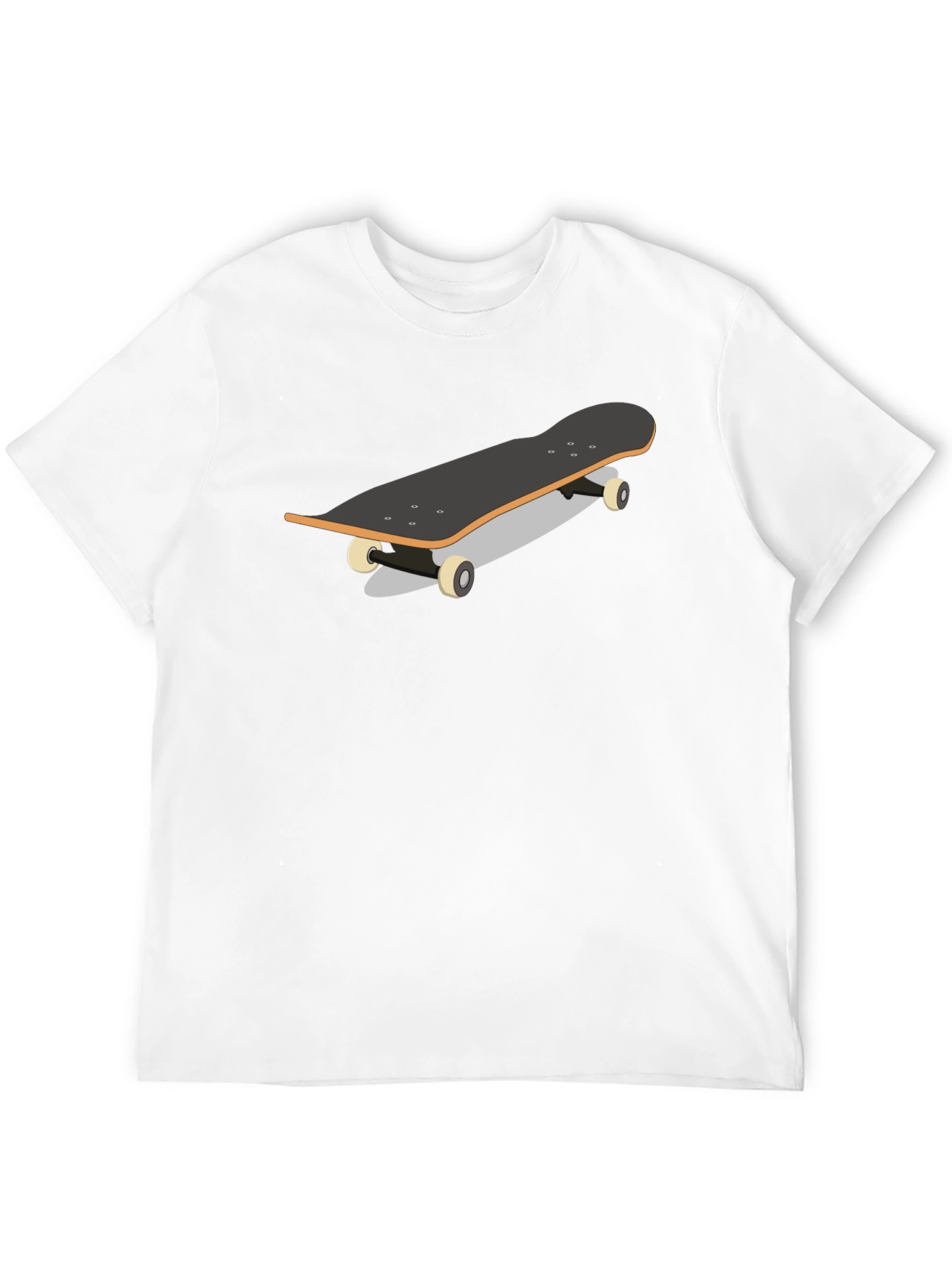 Skateboard Graphic Tee - Black