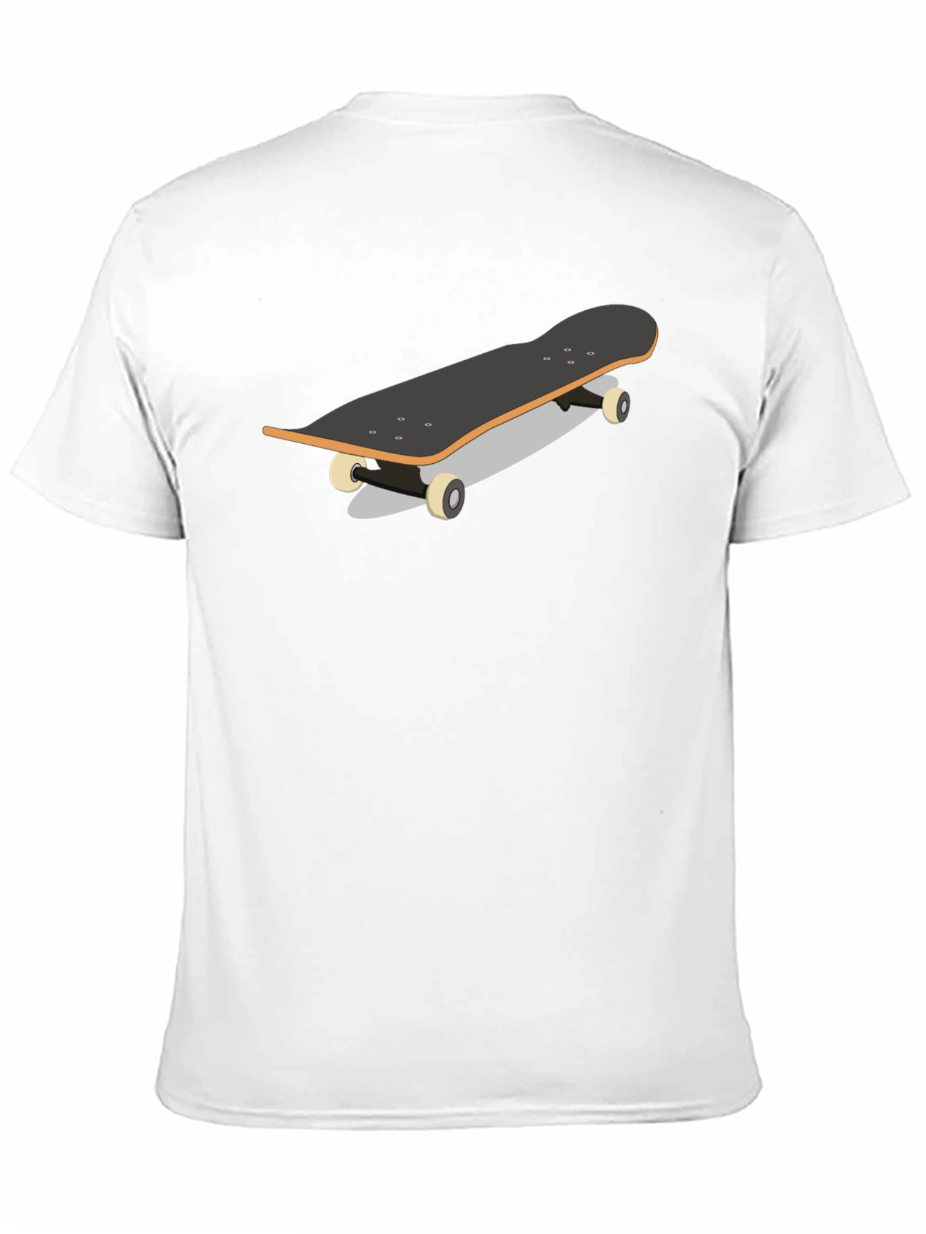 Skateboard Graphic Tee - Black