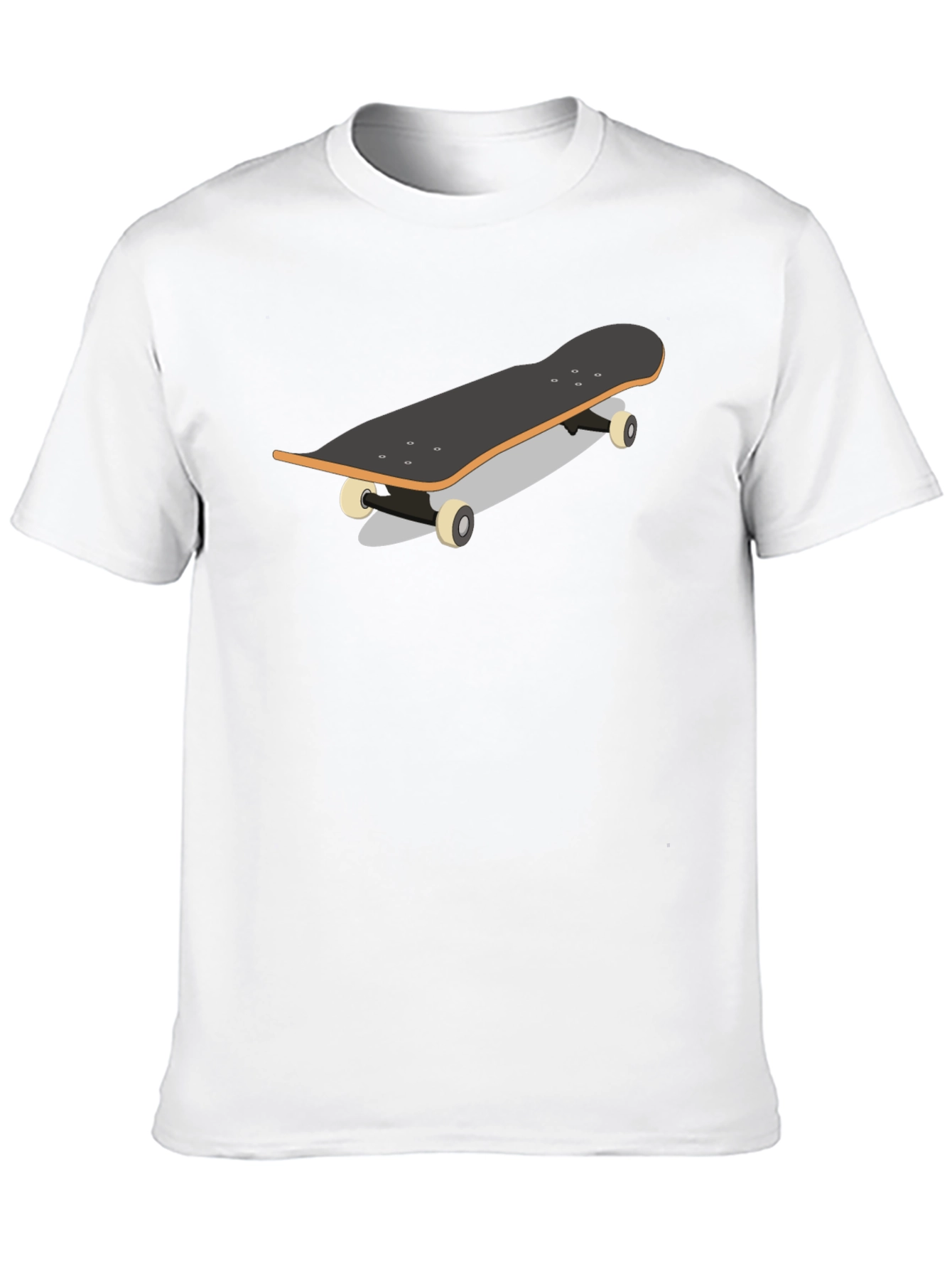 Skateboard Graphic Tee - Black