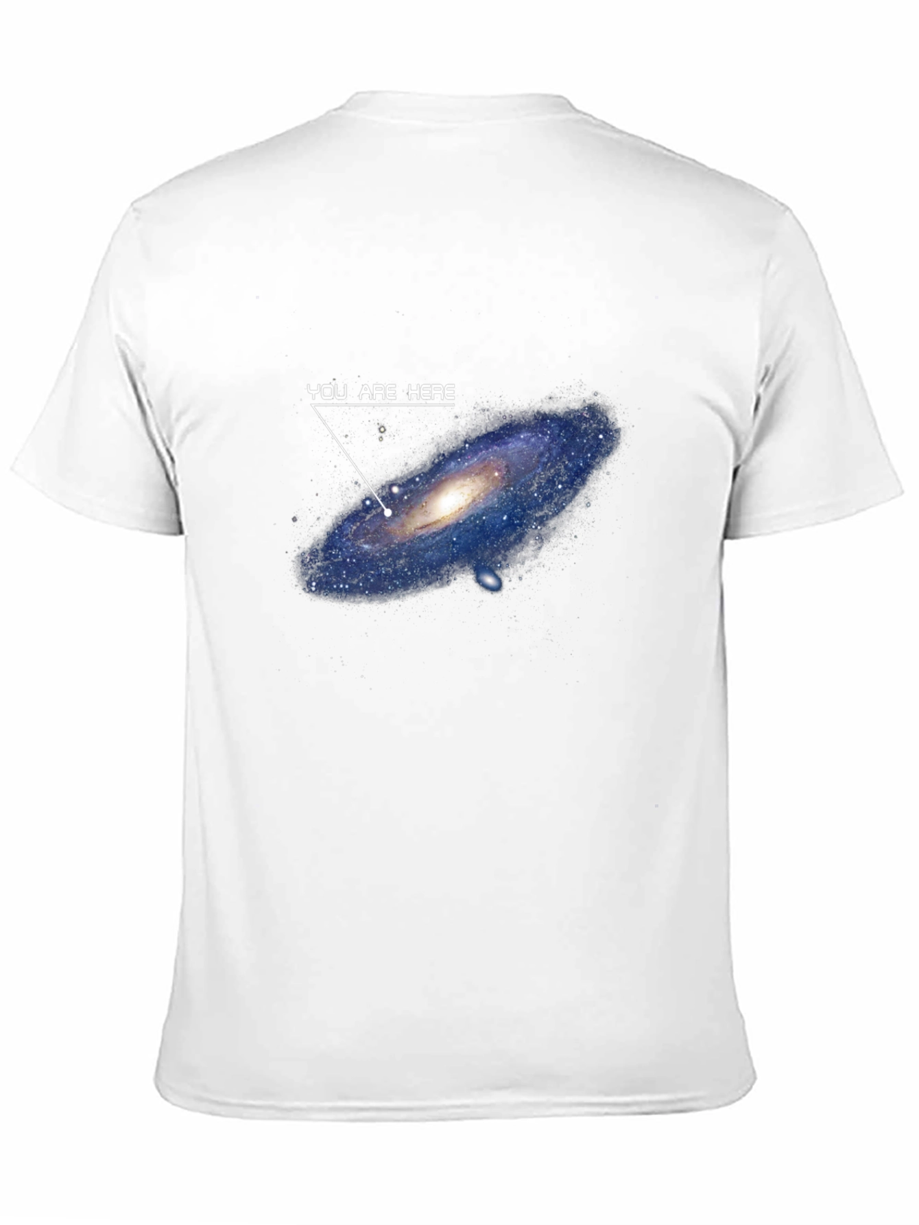 You Are Here Galaxy Graphic T-Shirt