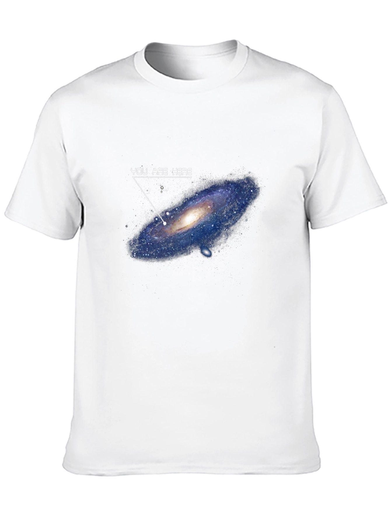You Are Here Galaxy Graphic T-Shirt