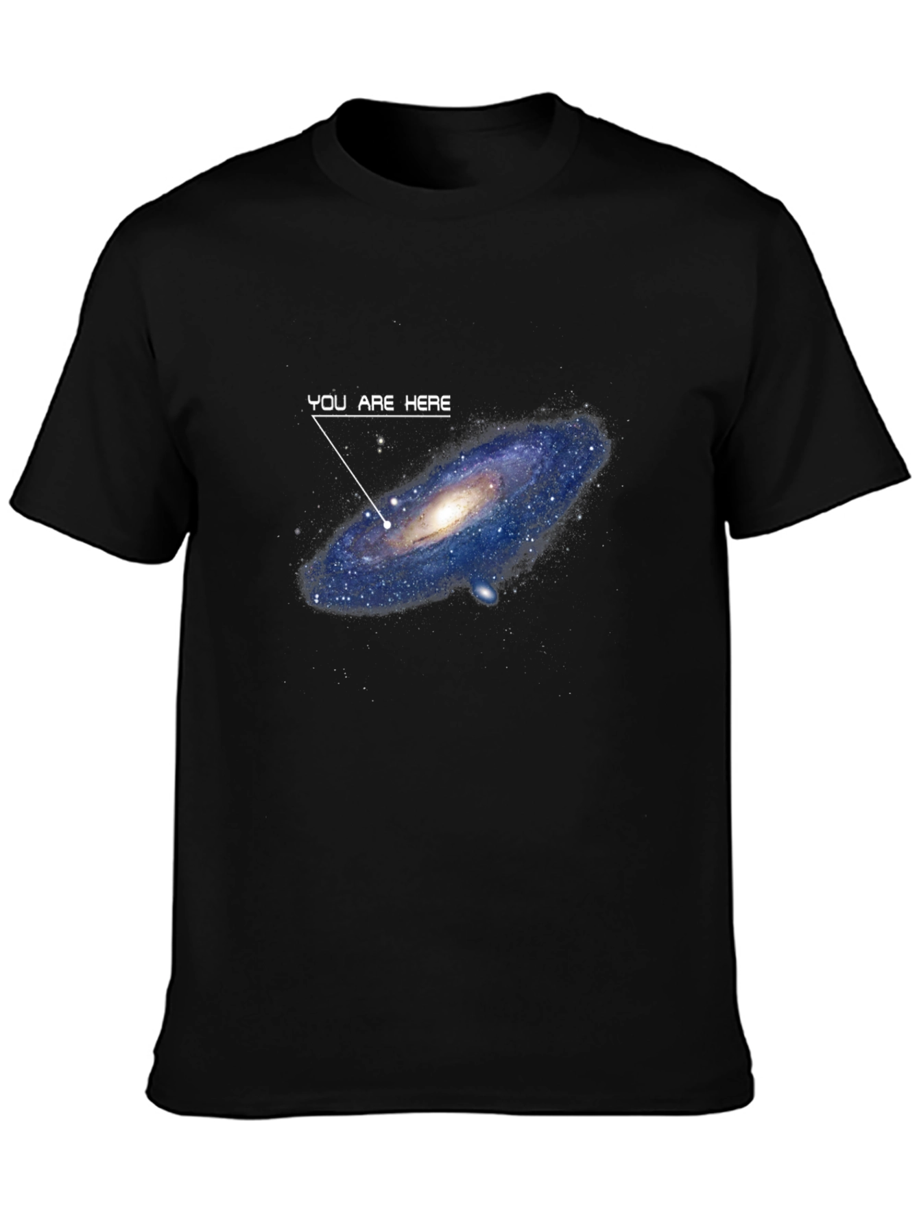 You Are Here Galaxy Graphic T-Shirt