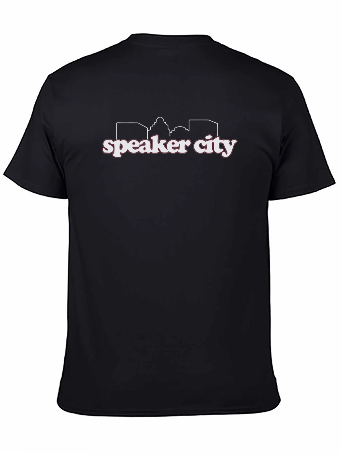 Speaker City Graphic Tee - Black
