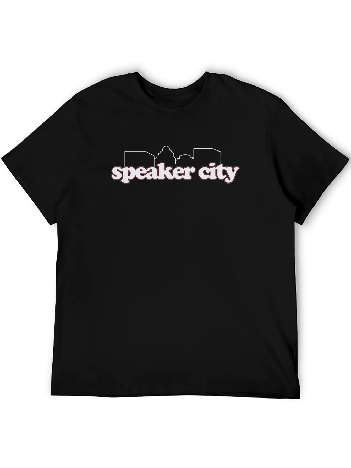 Speaker City Graphic Tee - Black