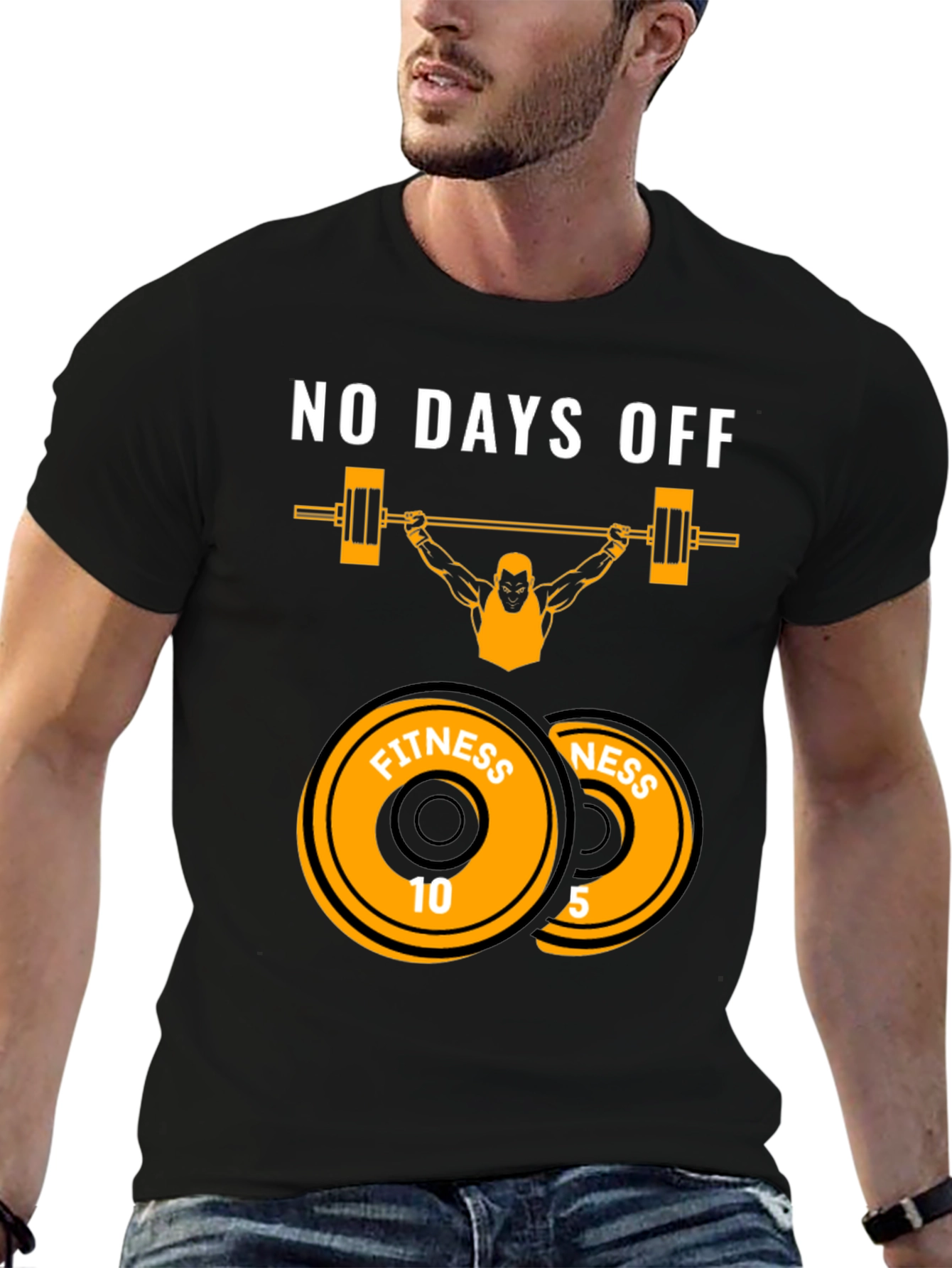 No Days Off Fitness T-Shirt