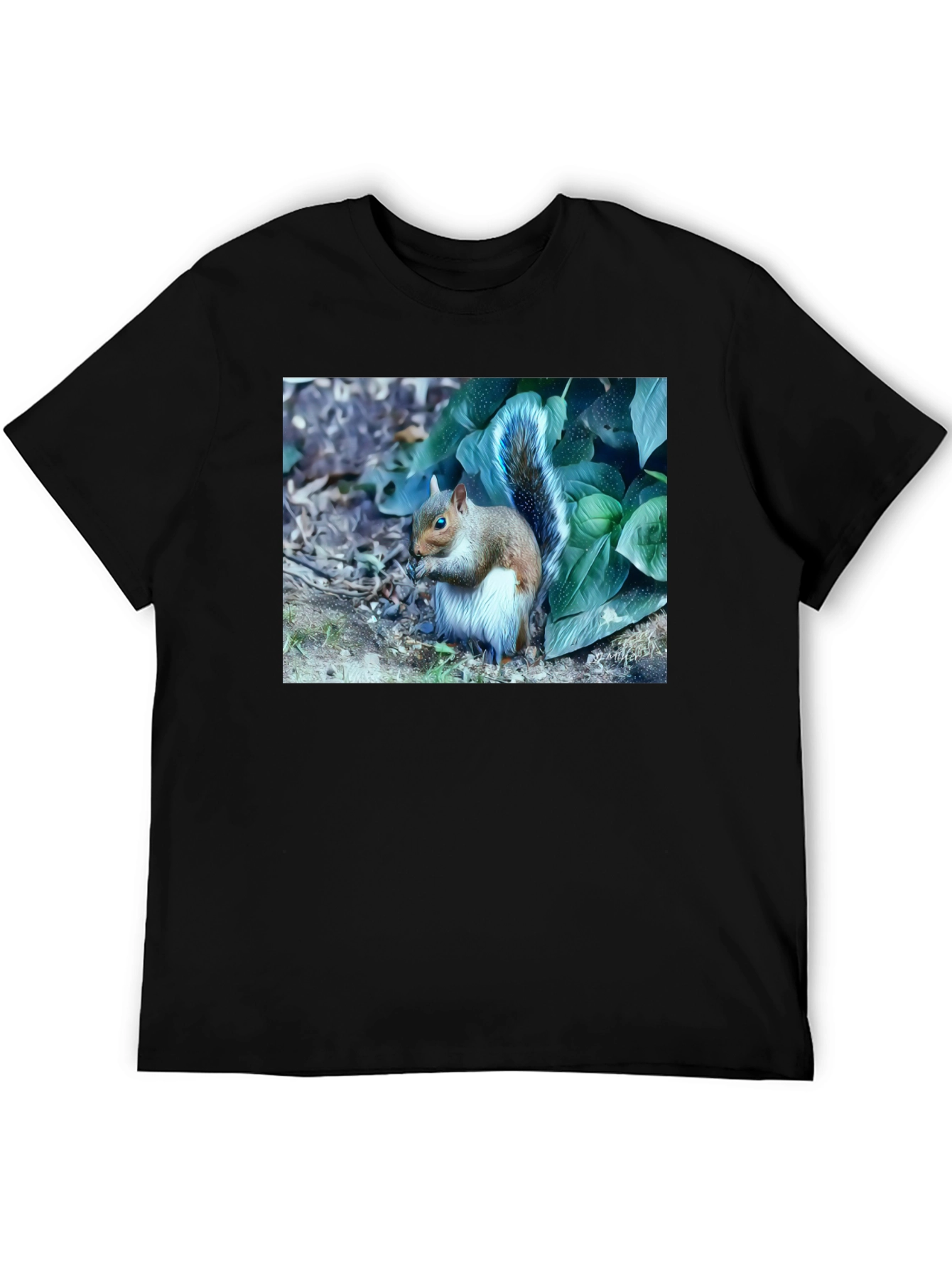 Squirrel T-Shirt: Nature Lovers Tee