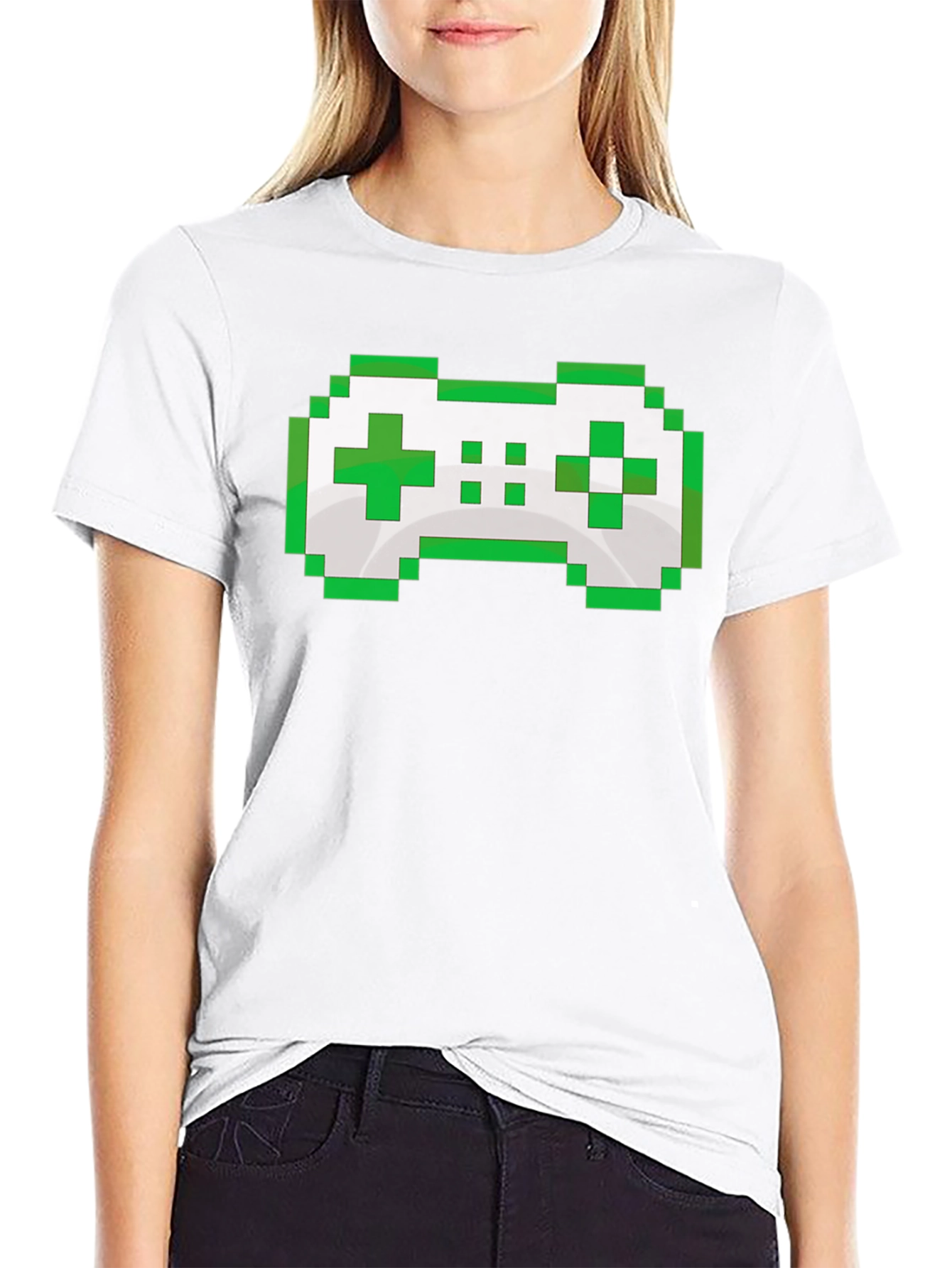Pixel Art Game Controller Graphic Tee