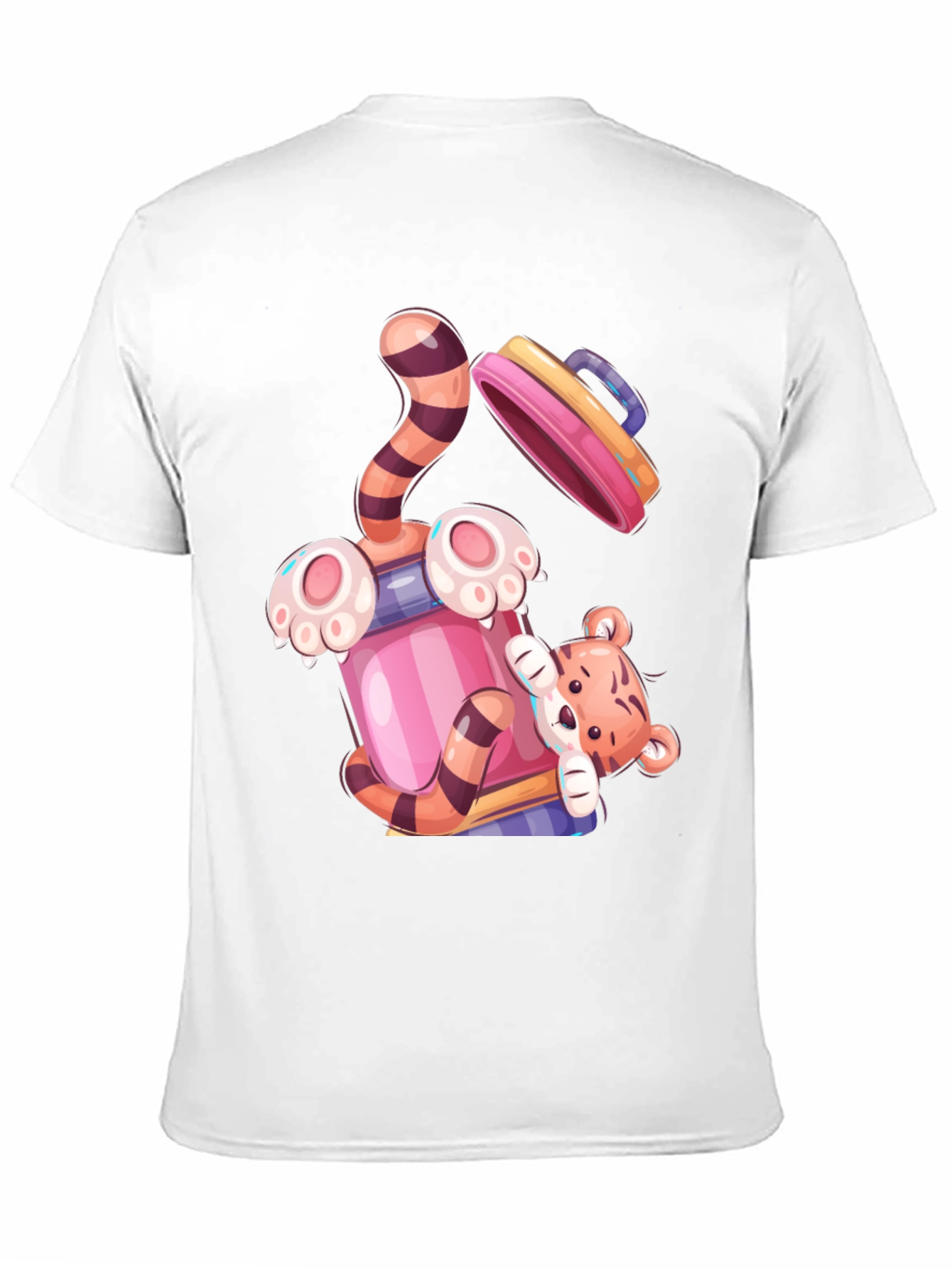 Cute Tiger in a Jar Graphic Tee