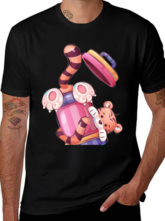 Cute Tiger in a Jar Graphic Tee