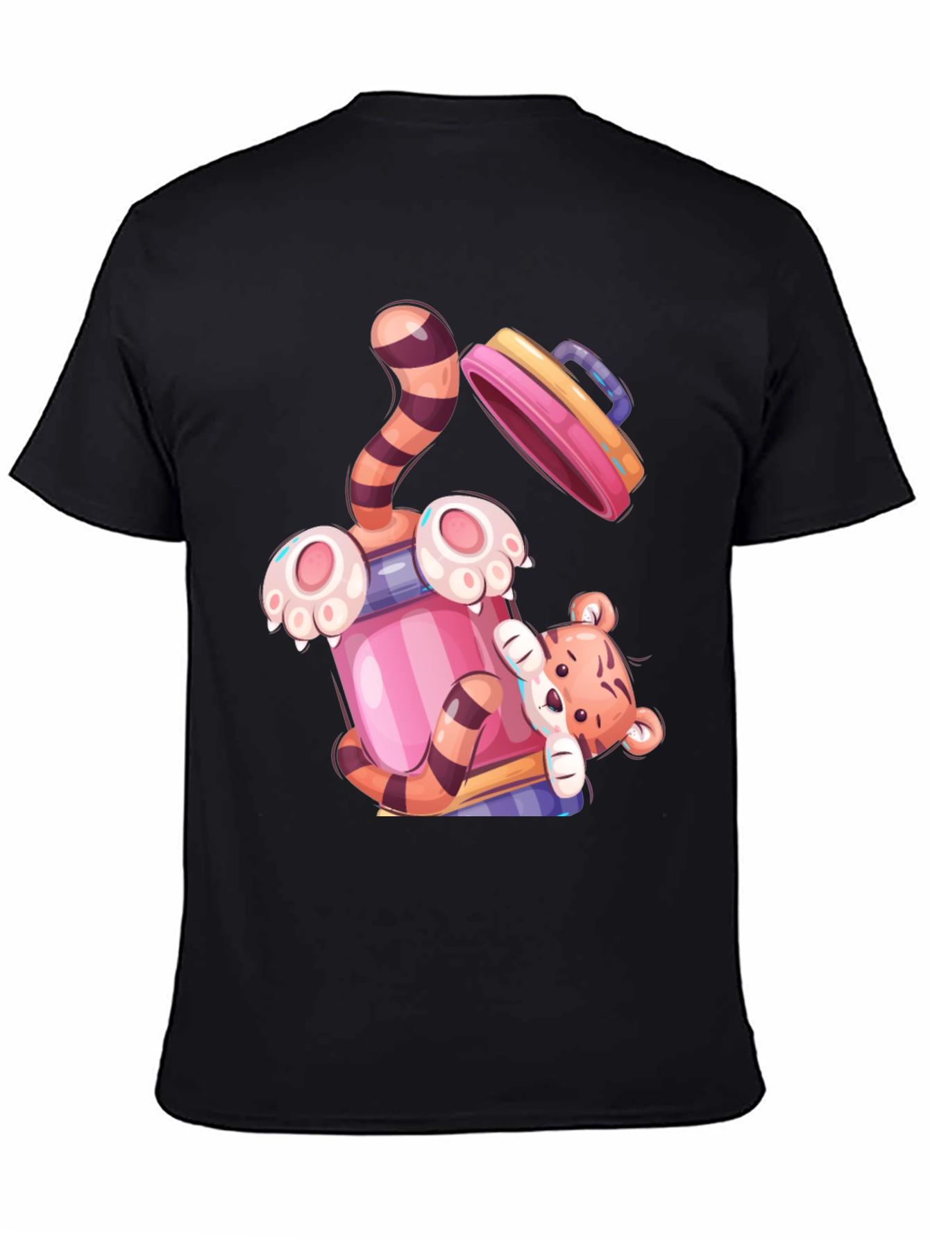 Cute Tiger in a Jar Graphic Tee