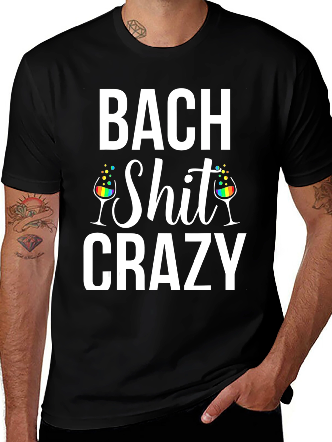 Bach Shit Crazy T-Shirt - Party Tee