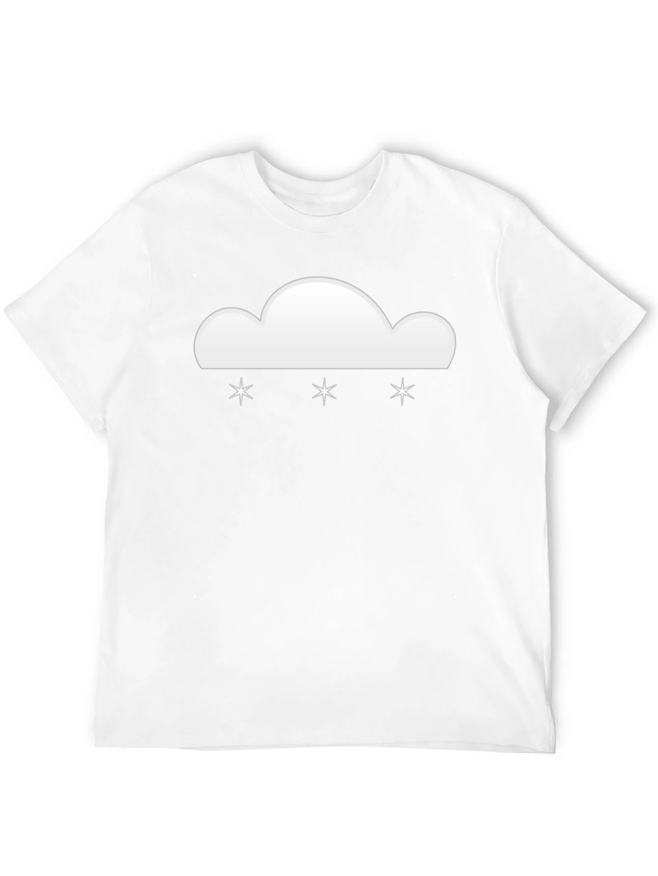 Snowy Cloud Graphic T-Shirt