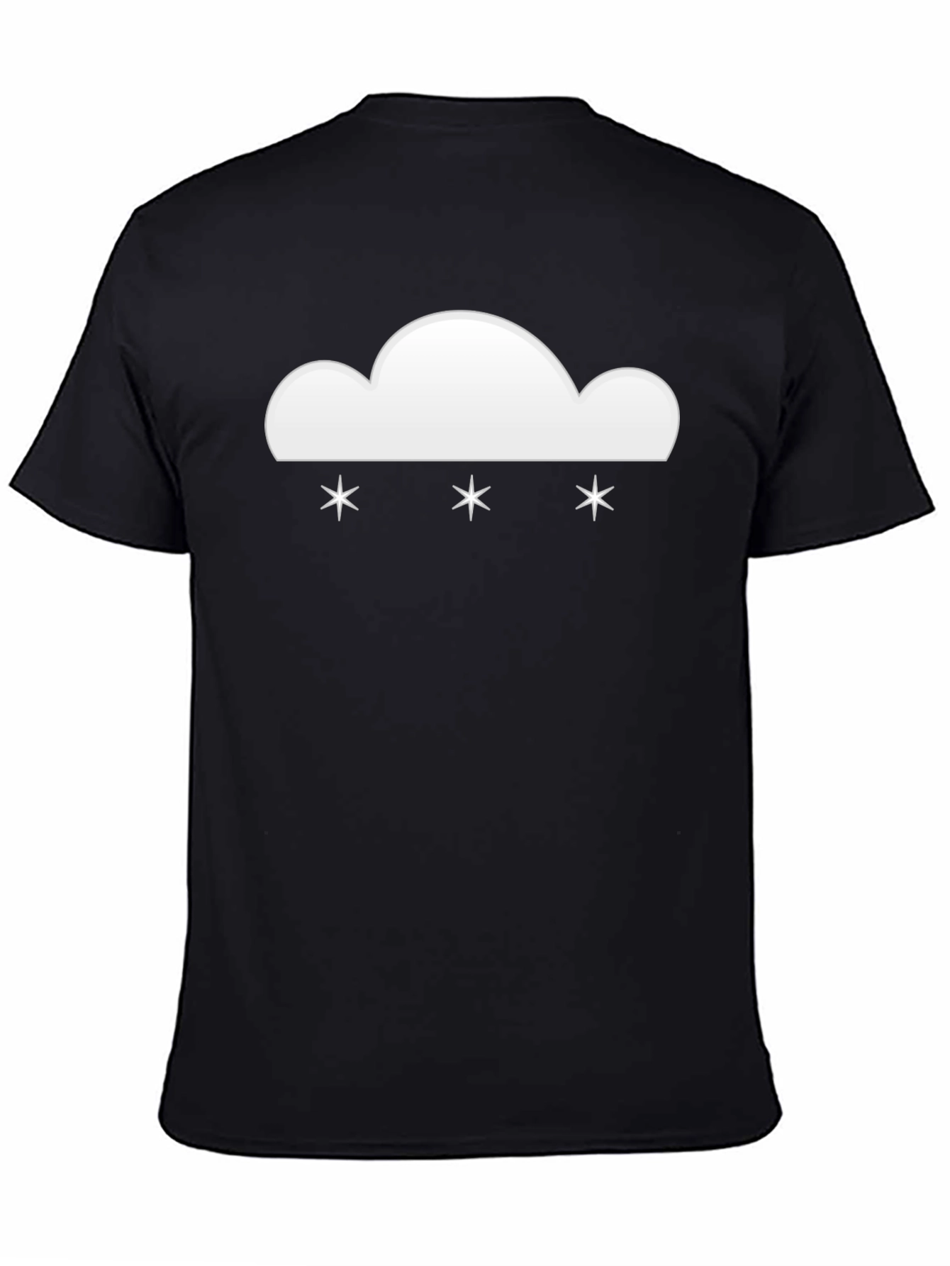 Snowy Cloud Graphic T-Shirt