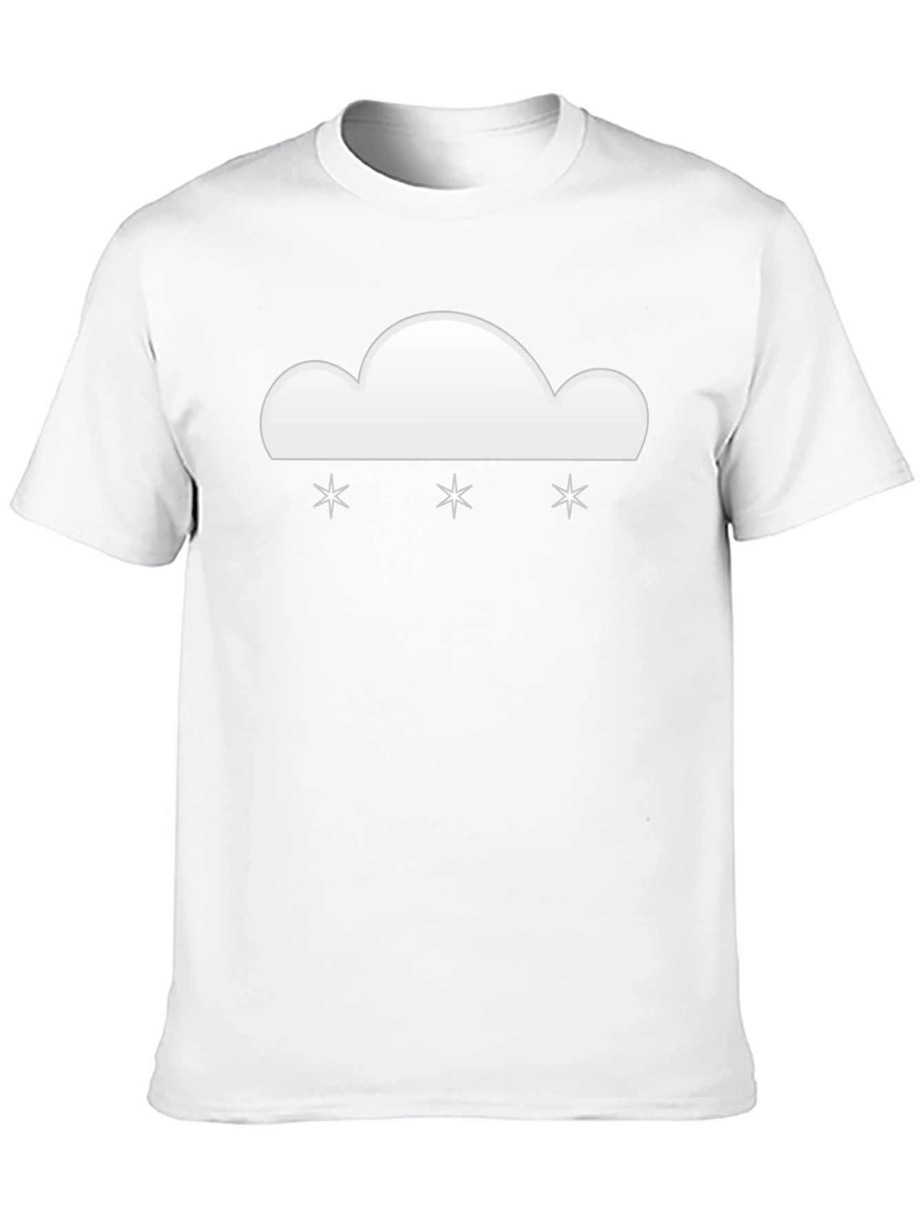 Snowy Cloud Graphic T-Shirt