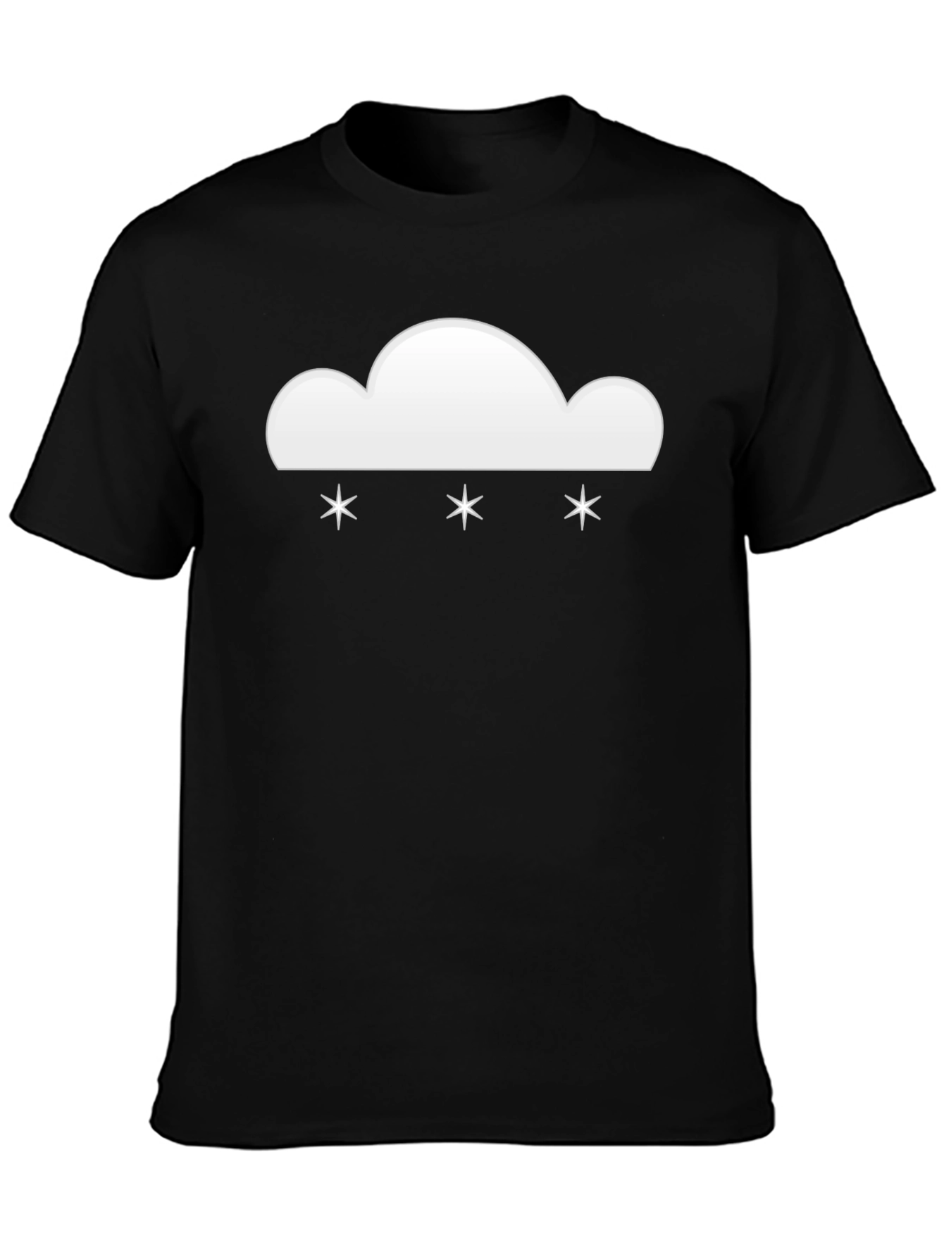 Snowy Cloud Graphic T-Shirt