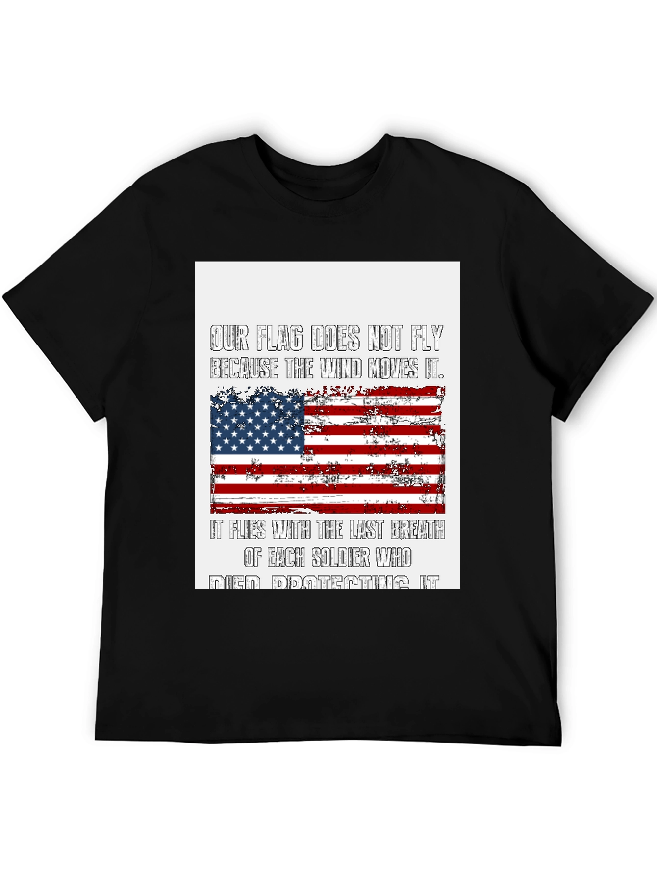Patriotic American Flag T-Shirt