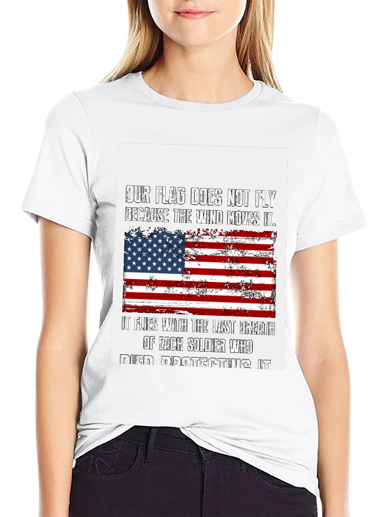 Patriotic American Flag T-Shirt