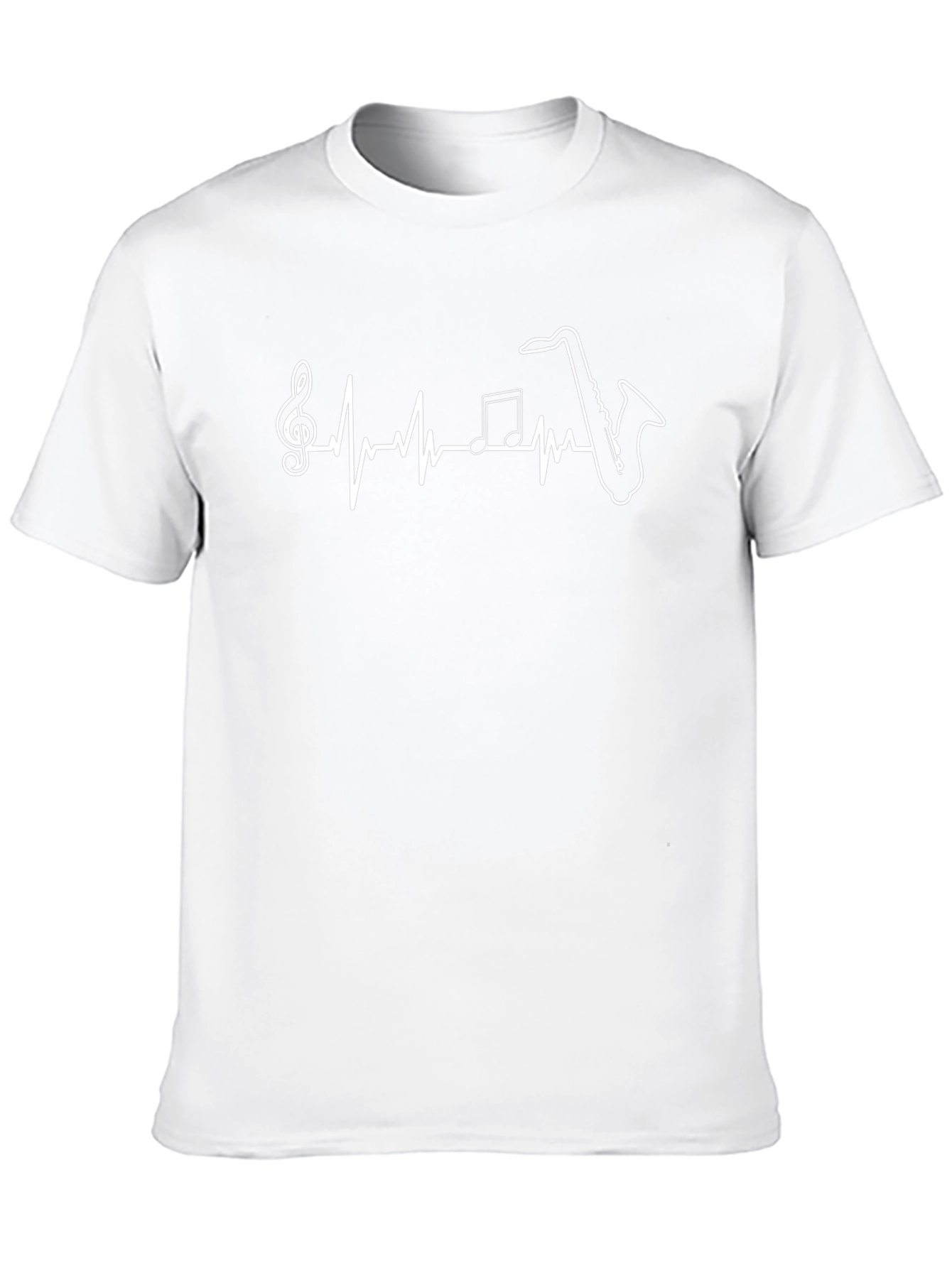 Music Heartbeat Saxophone T-Shirt
