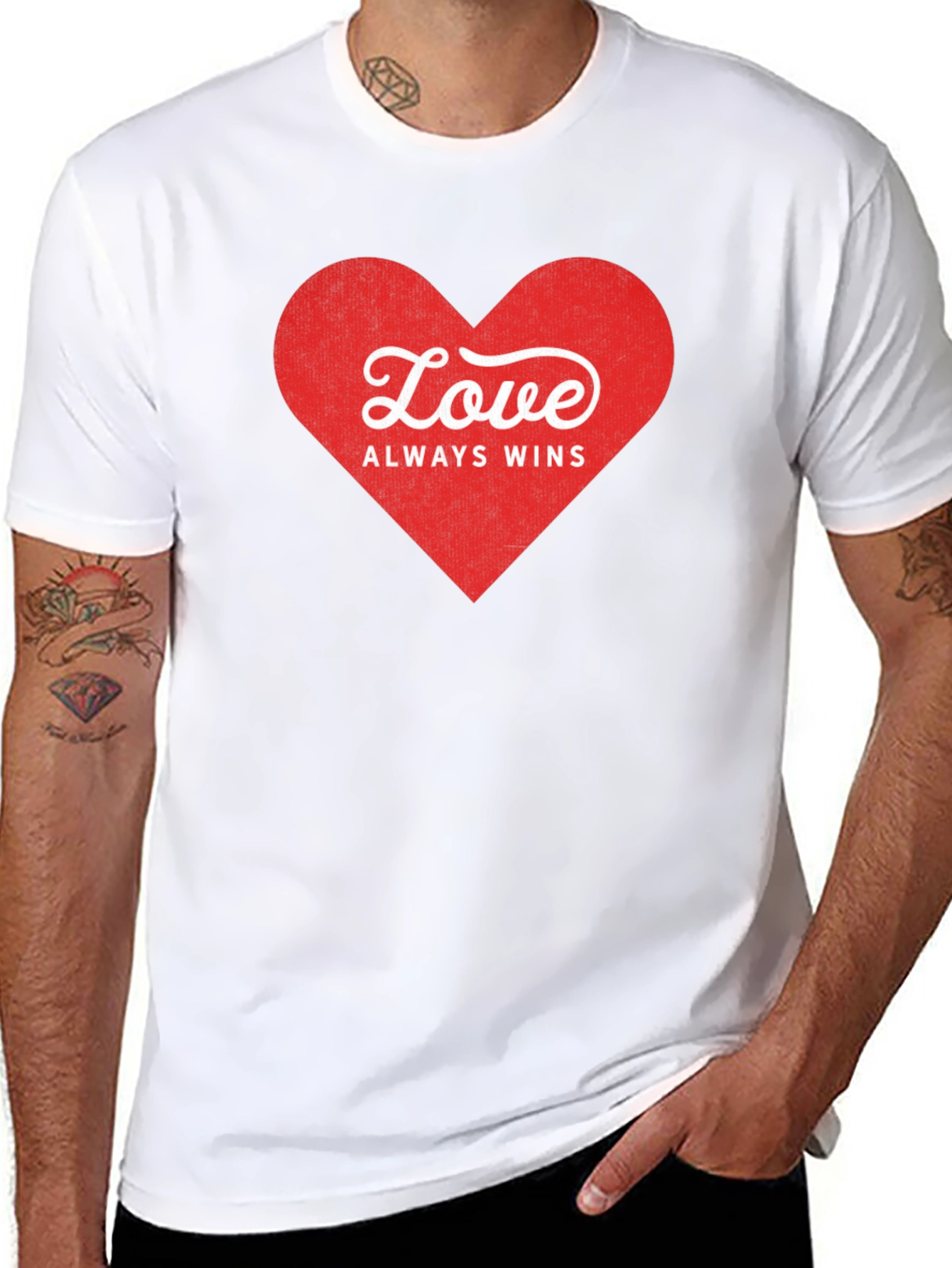 Love Always Wins Graphic T-Shirt