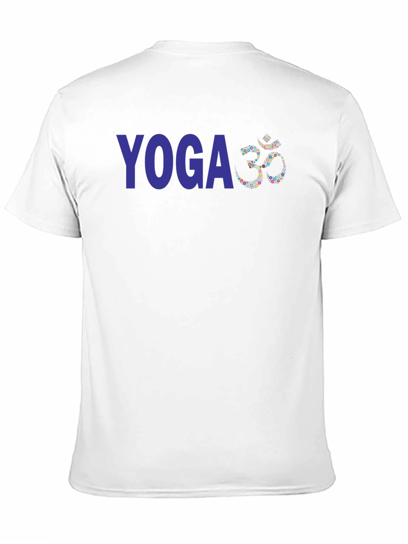 Yoga Om Symbol T-Shirt - Mens Black Tee