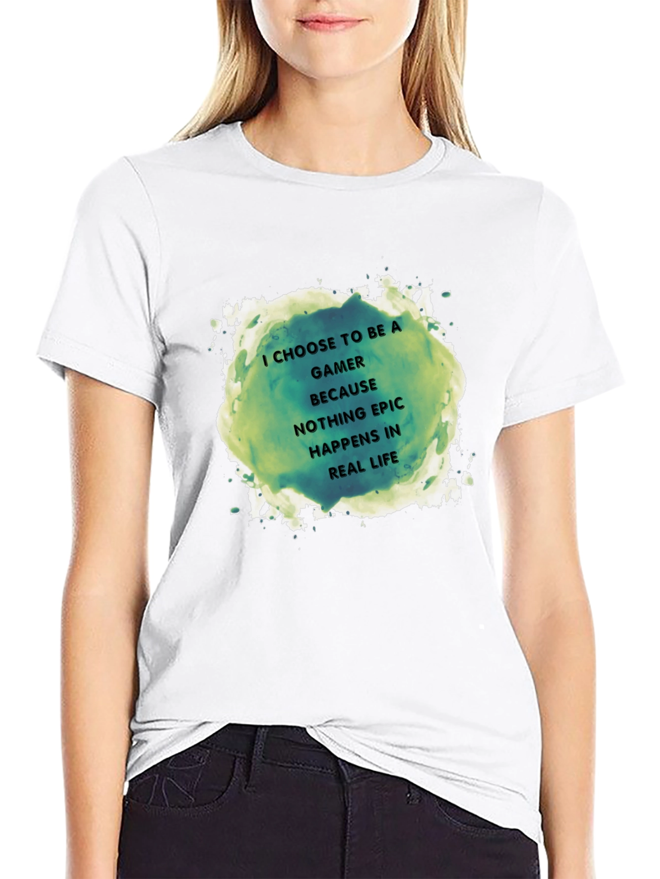 Gamer Quote Graphic T-Shirt