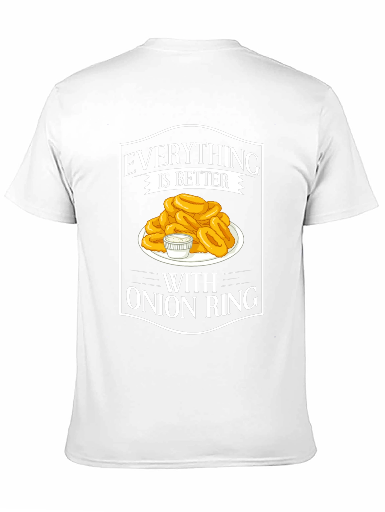 Onion Ring Lover T-Shirt - Funny Food Tee