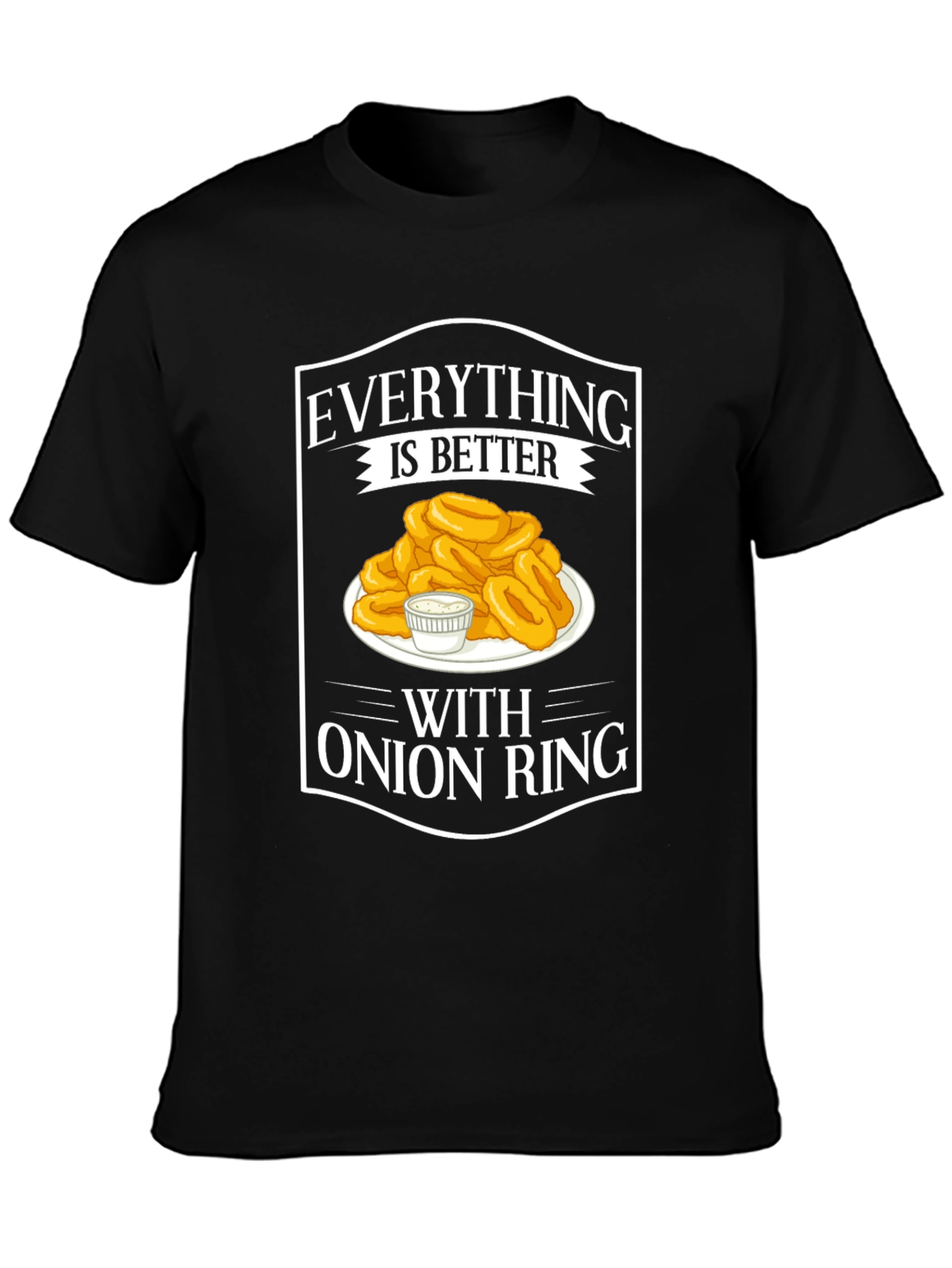 Onion Ring Lover T-Shirt - Funny Food Tee