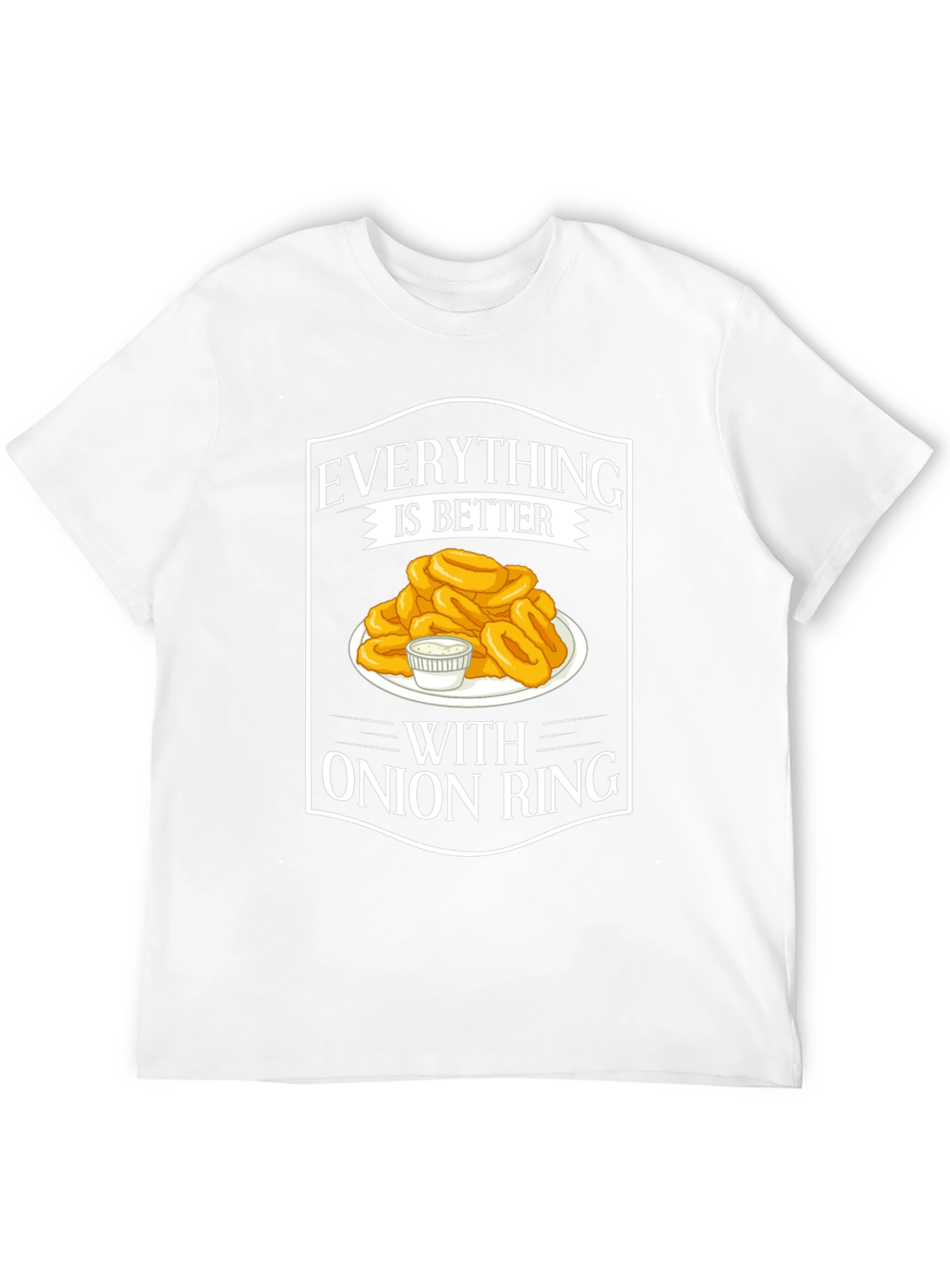 Onion Ring Lover T-Shirt - Funny Food Tee
