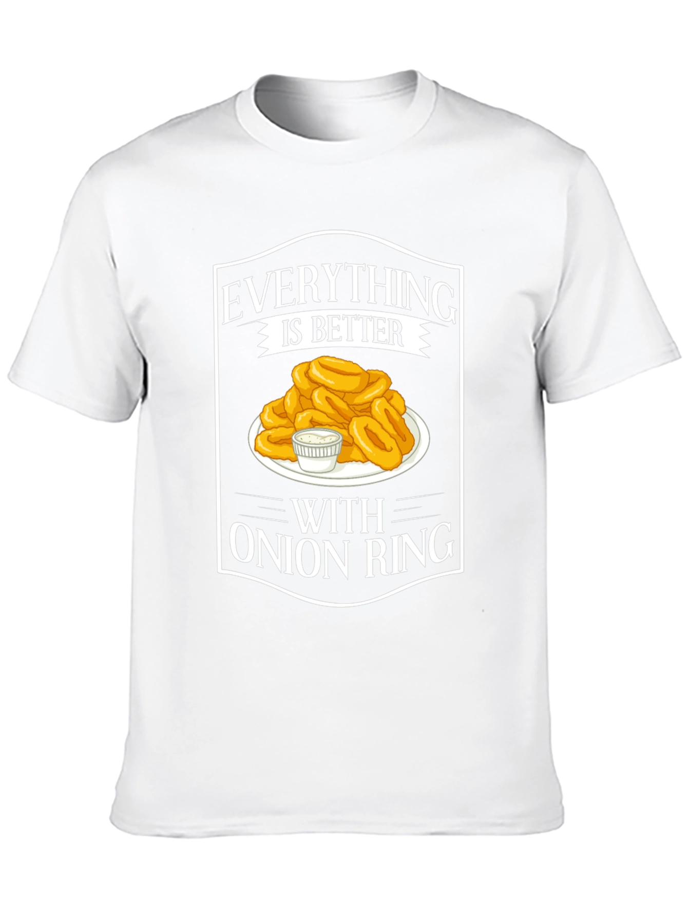 Onion Ring Lover T-Shirt - Funny Food Tee